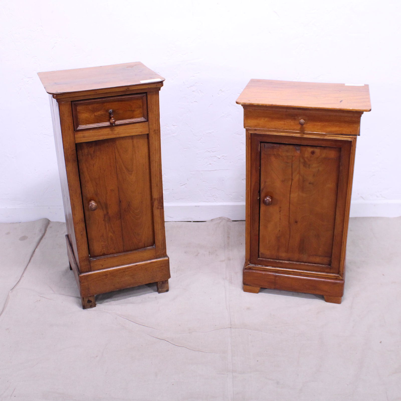 Two Similar Louis Philippe Style French Night Stands (1 of 8)