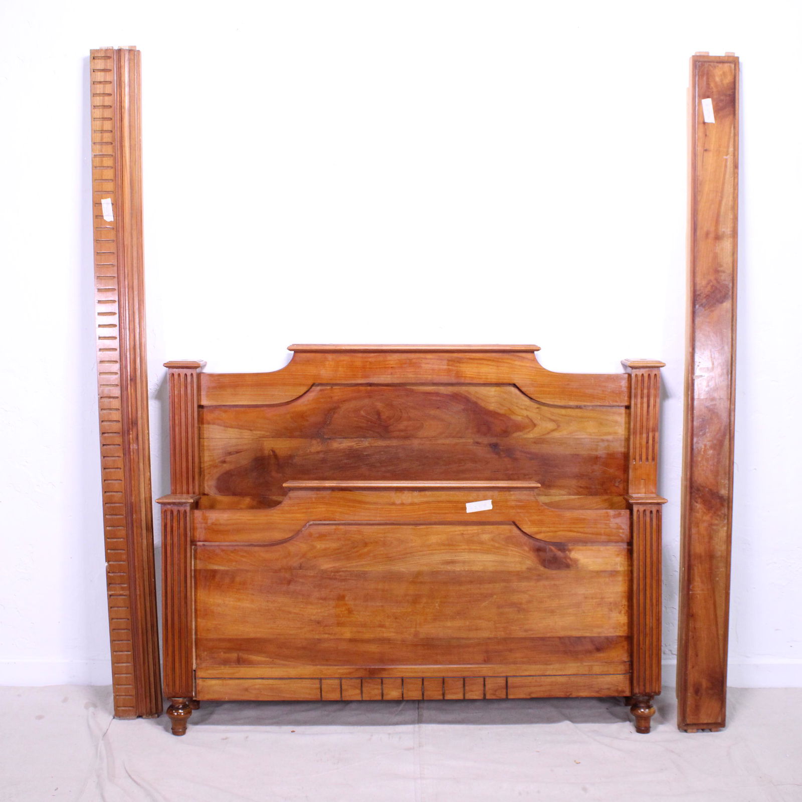 French Louis XVI Style Bed in Cherry (1 of 5)