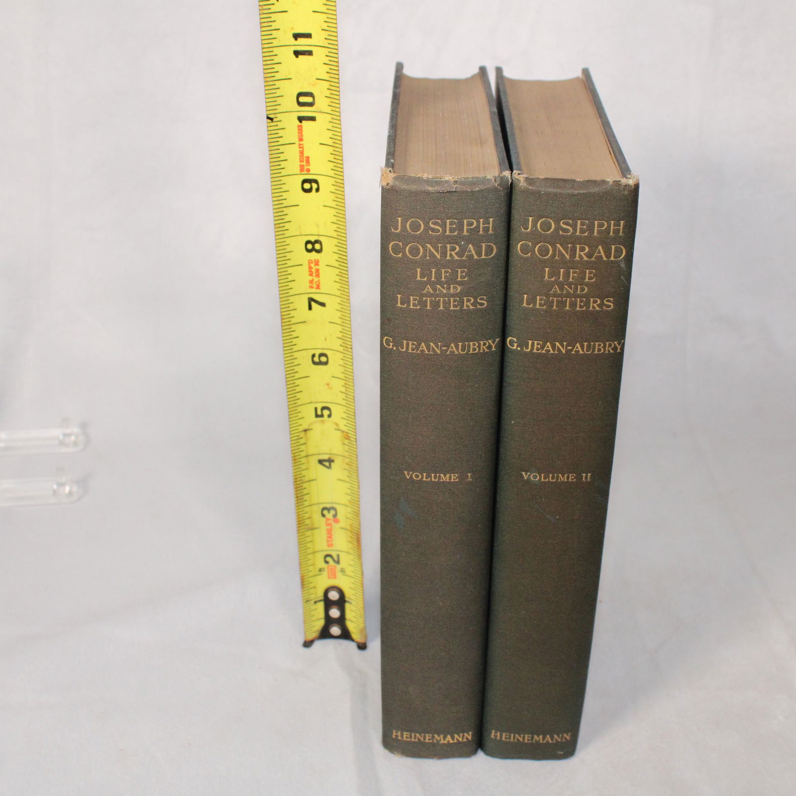 Joseph Conrad, Life & Letters, G. Jean Aubry, 1927, 2 (1 of 8)