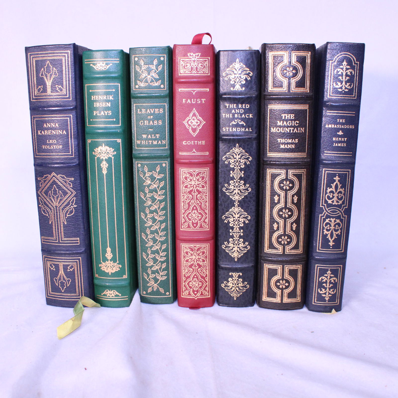 Lot of 7 full leather bound classics (Franklin Library) (1 of 2)