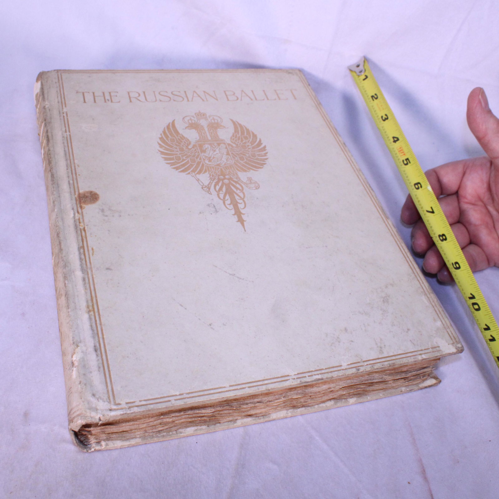 The Russian Ballet, A.E. Johnson, 1913, Constable &: The Russian Ballet, A.E. Johnson, 1913, Constable & Co., Ltd, London, #36 of 100 copies, Limited Edition, illustrations by Rene Bull, finely illustrated, white leather