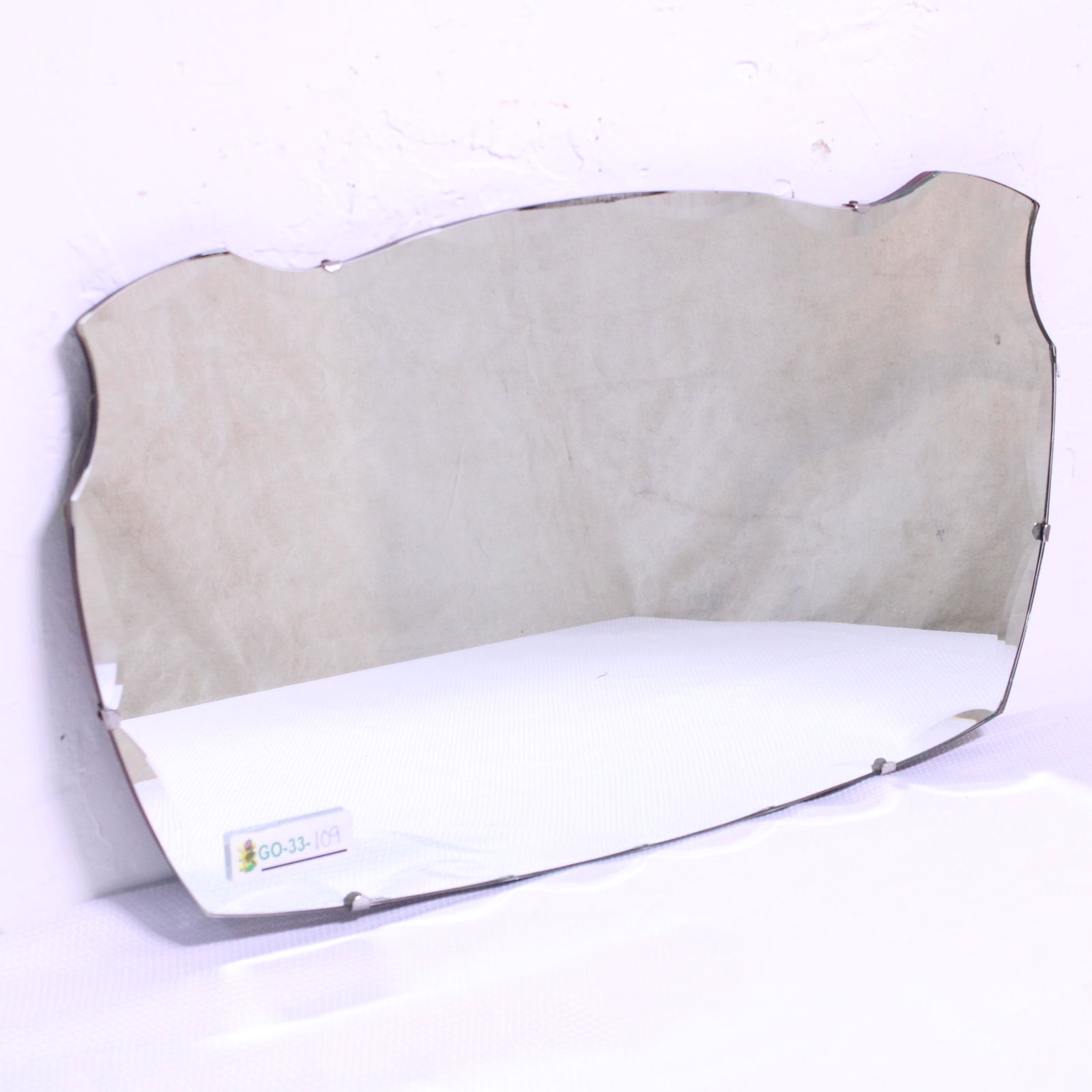 Mid-Century  Beveled Mirror (1 of 3)