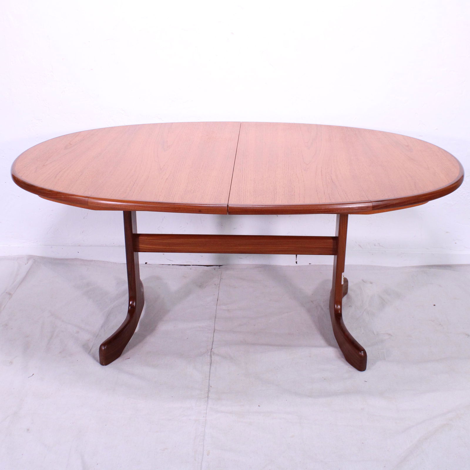 Oval Mid Century Modern Teak Dining Table By G-plan (1 of 8)