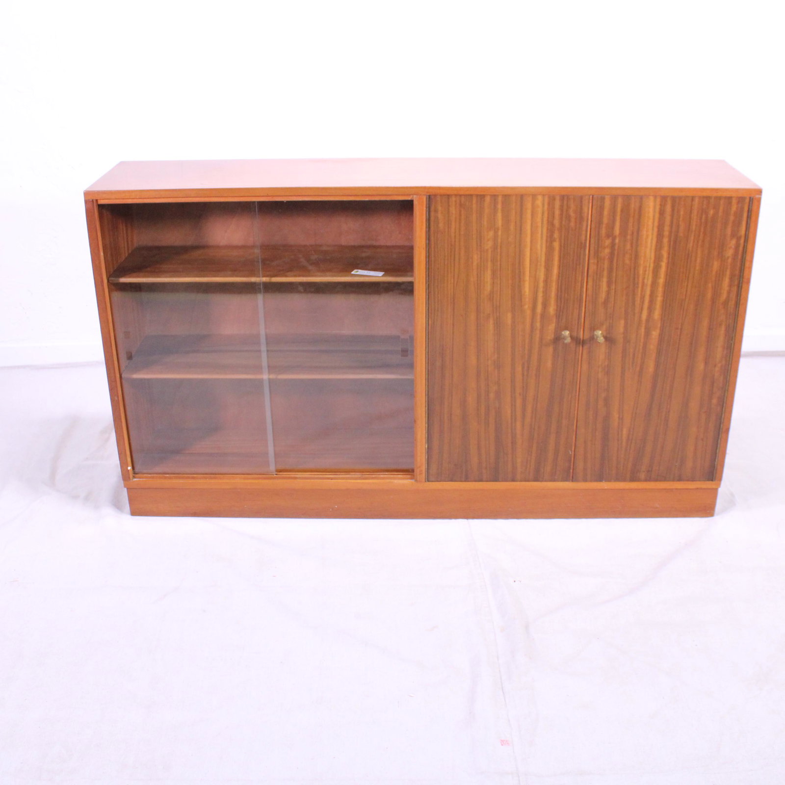 Mid Century Modern Bookcase by Morris of Glasgow #1: Danish Modern Style Bookcase by British Furniture Maker Morris of Glasgow - 31 in tall x 54 x 12