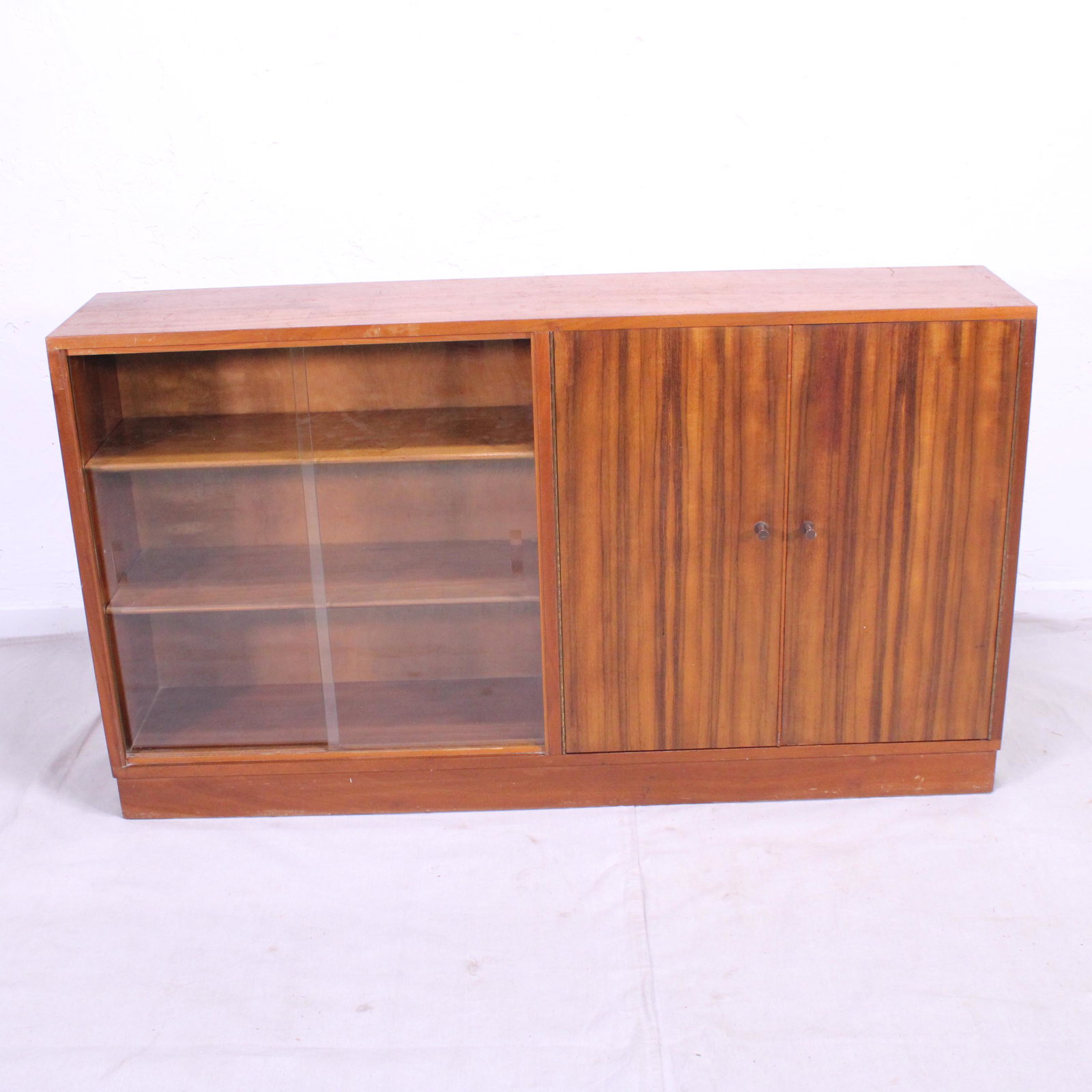 Mid Century Modern Bookcase by Morris of Glasgow #2: Danish Modern Style Bookcase by British Furniture Maker Morris of Glasgow - 31 in tall x 54 x 12