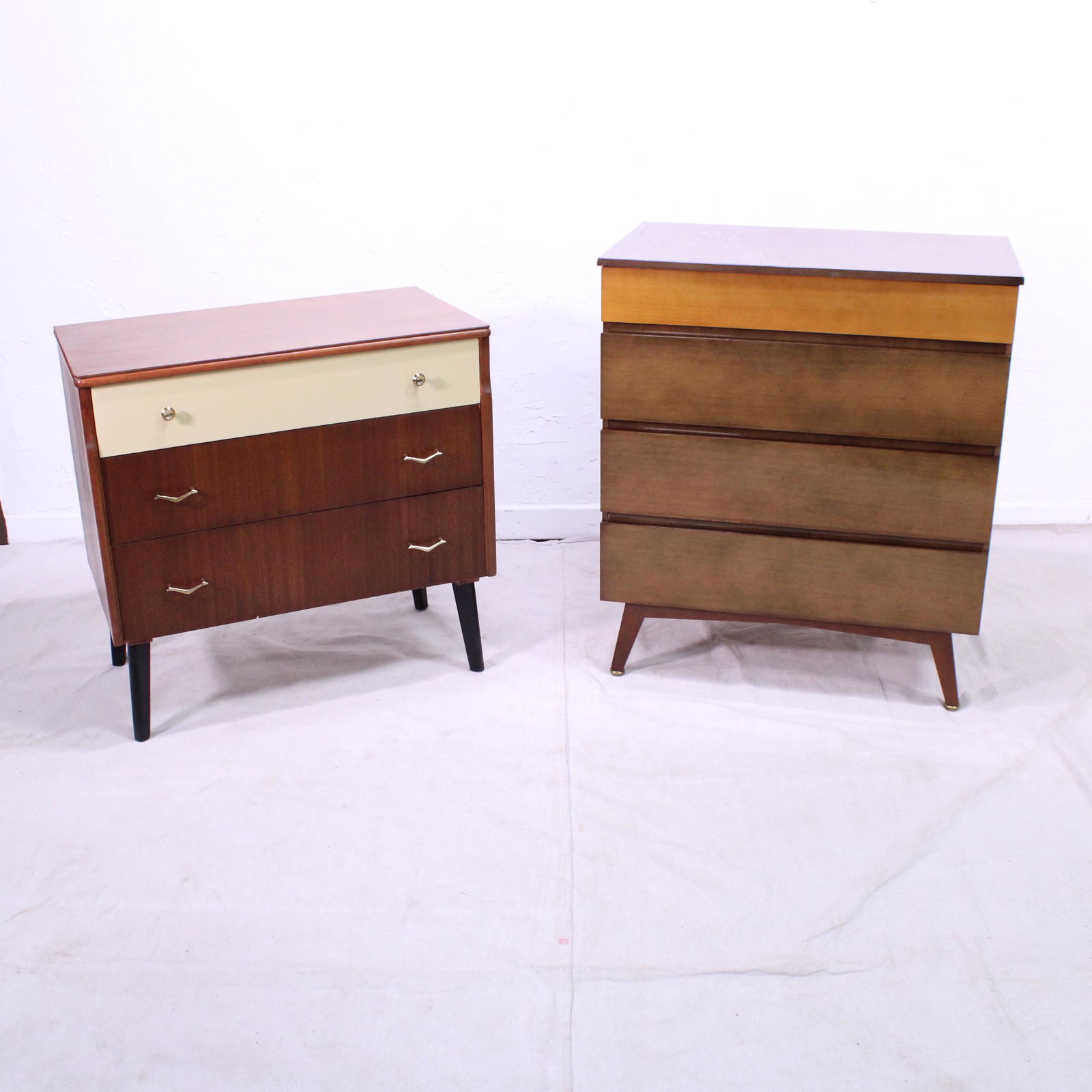 Two Similar British Mid Century Chests (1 of 5)