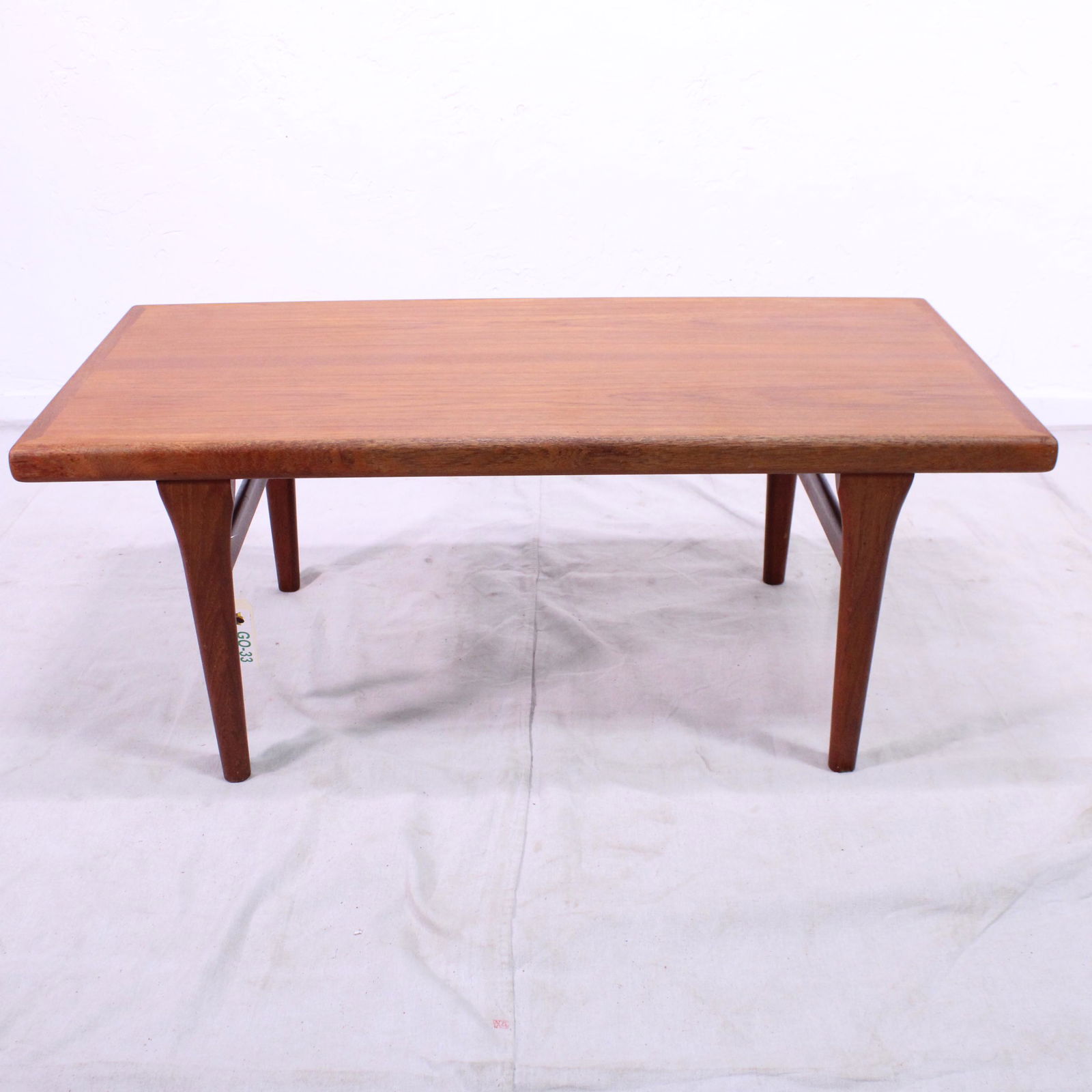 Mid Century Teak  Rectangular Coffee Table #1 (1 of 4)