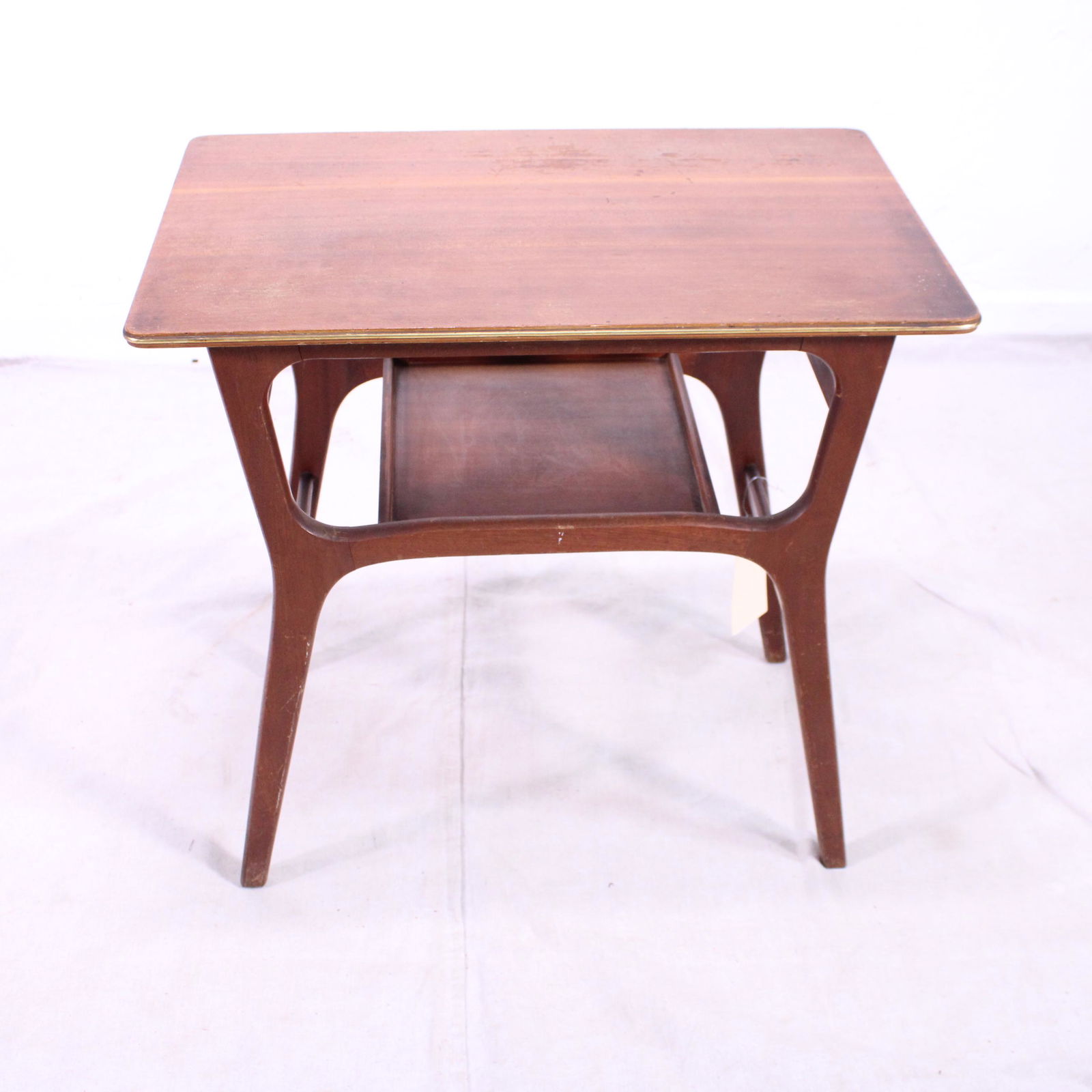 Mid Century Modern Two Tier Side Table (1 of 6)