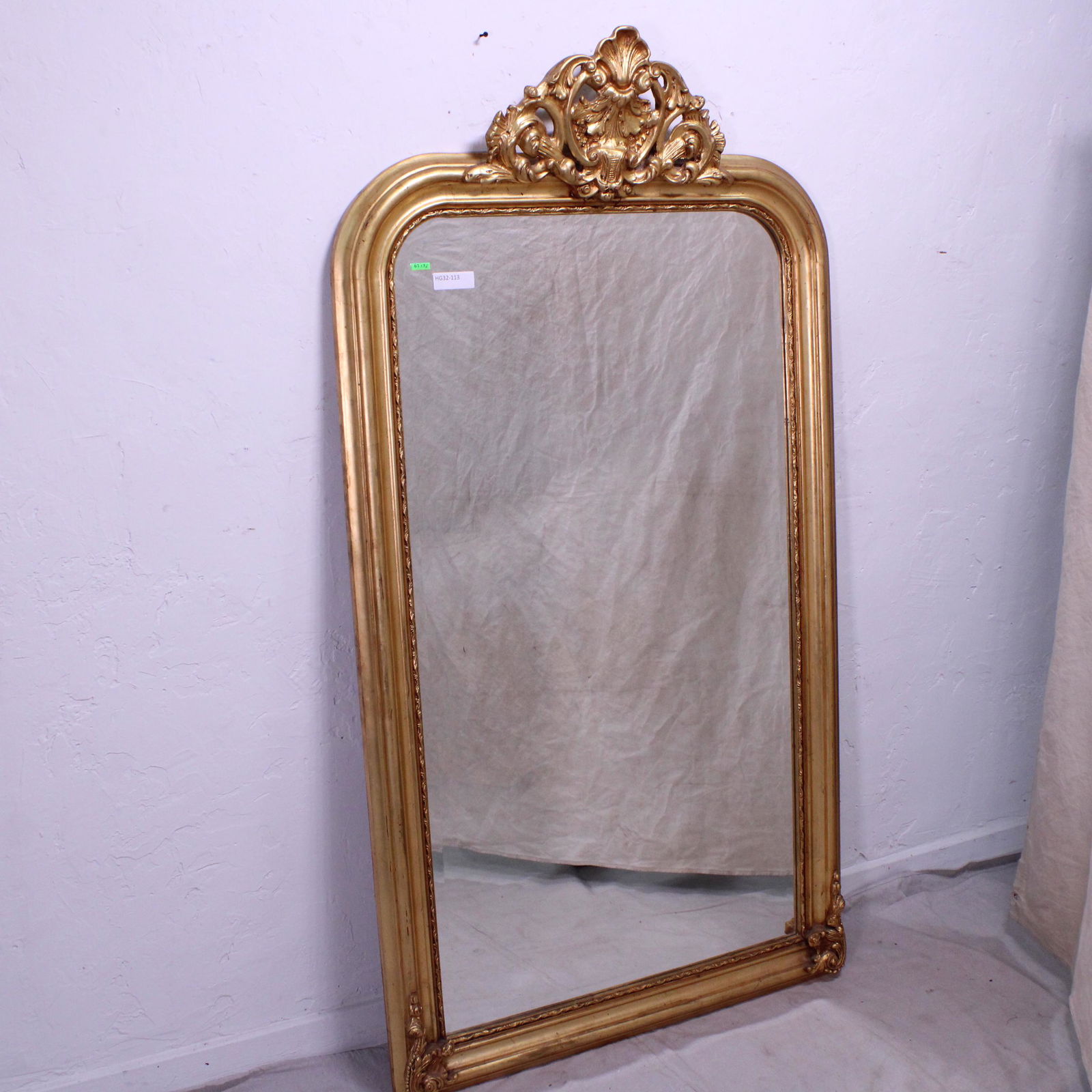 Gold Frame French Style Mirror (1 of 3)