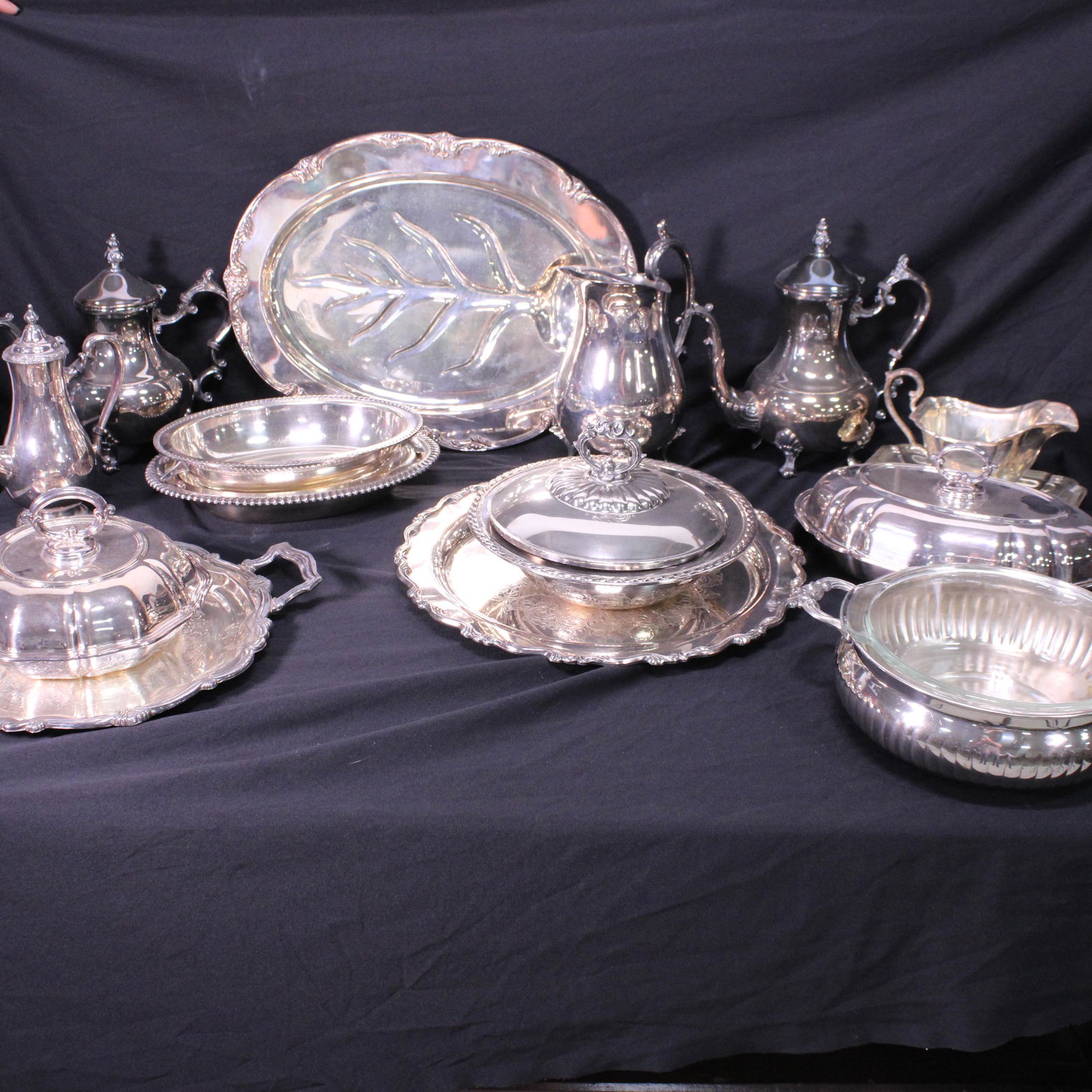 Large Lot of Silver plate Items - Approximately 13 pcs (1 of 5)
