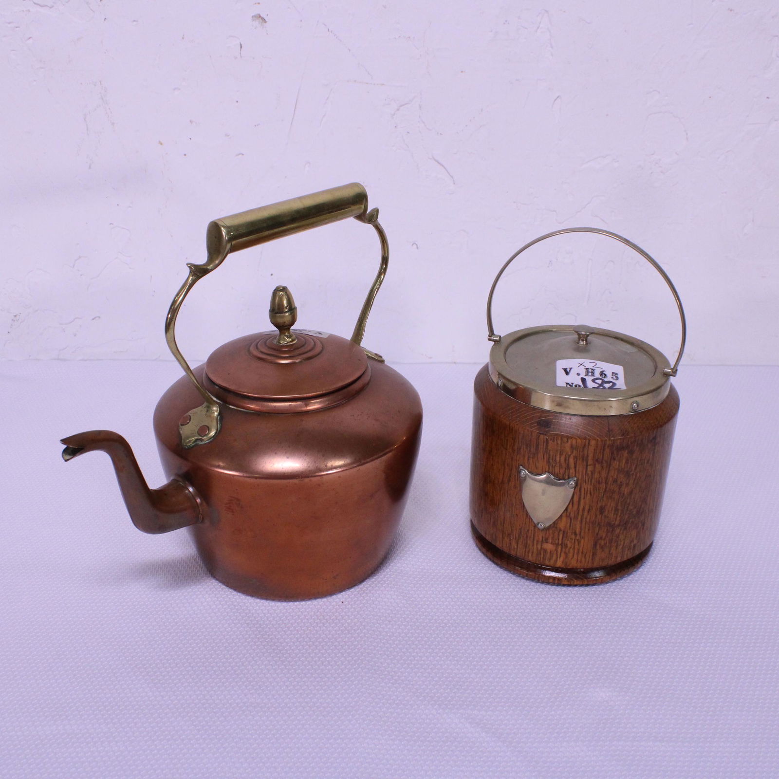 British Copper Kettle & Biscuit Barrell (1 of 6)