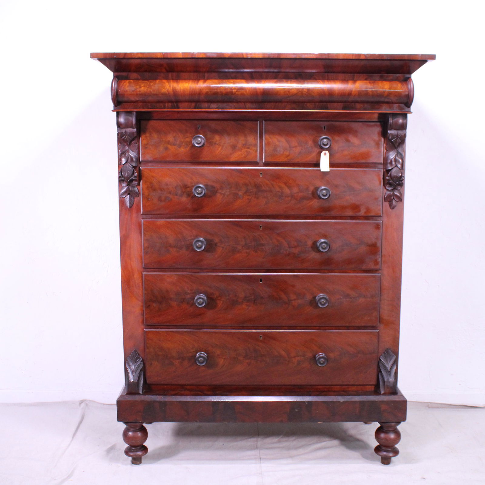 Victorian Mahogany Scotch Chest (1 of 8)