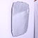 Mid-Century Modern Rectangle Beveled English Mirror #1
