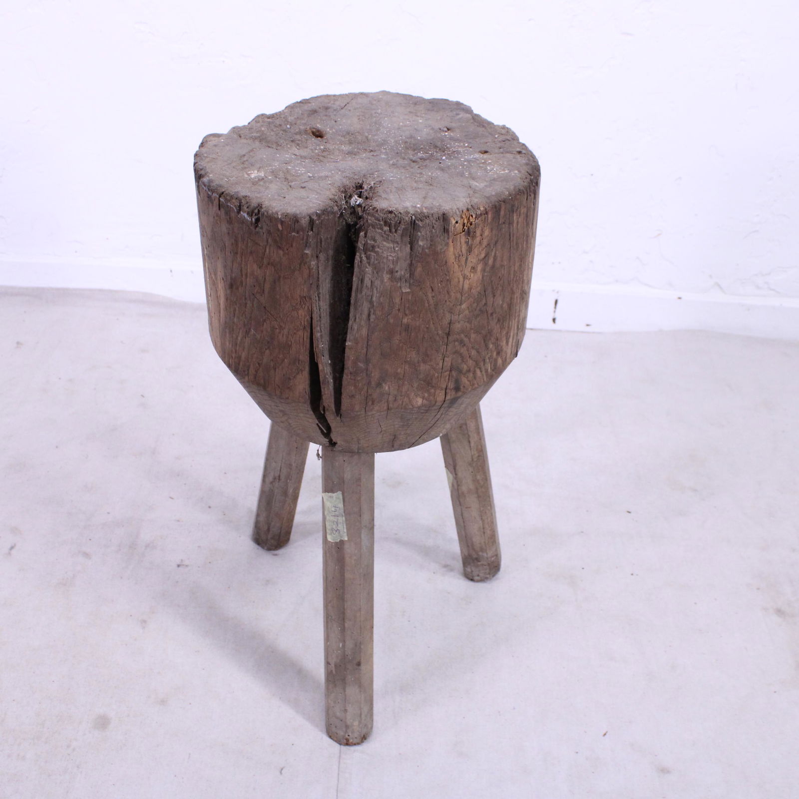 Primitive 3 Leg Stool / Chopping Block (1 of 3)