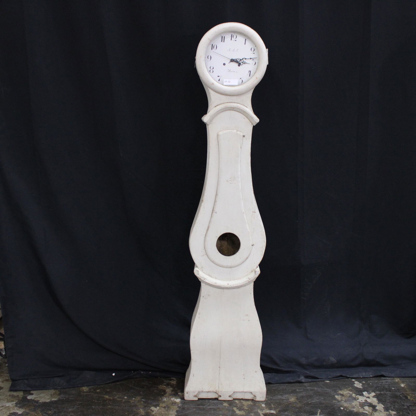 Light Painted Swedish Longcase Mora Clock #1 (1 of 5)