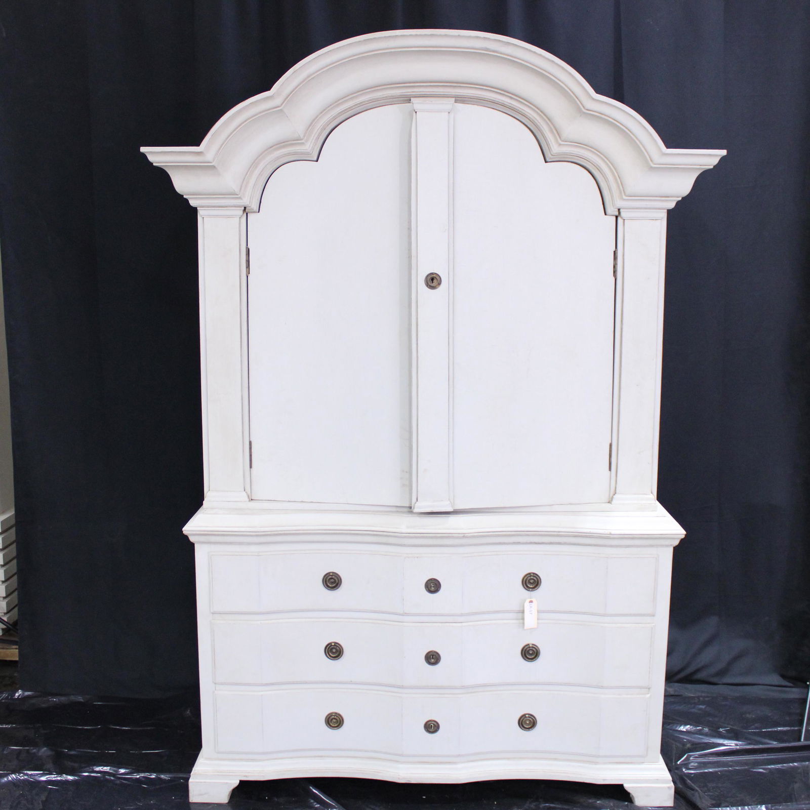 Painted Swedish Gustavian Style Linen Cupboard (1 of 6)