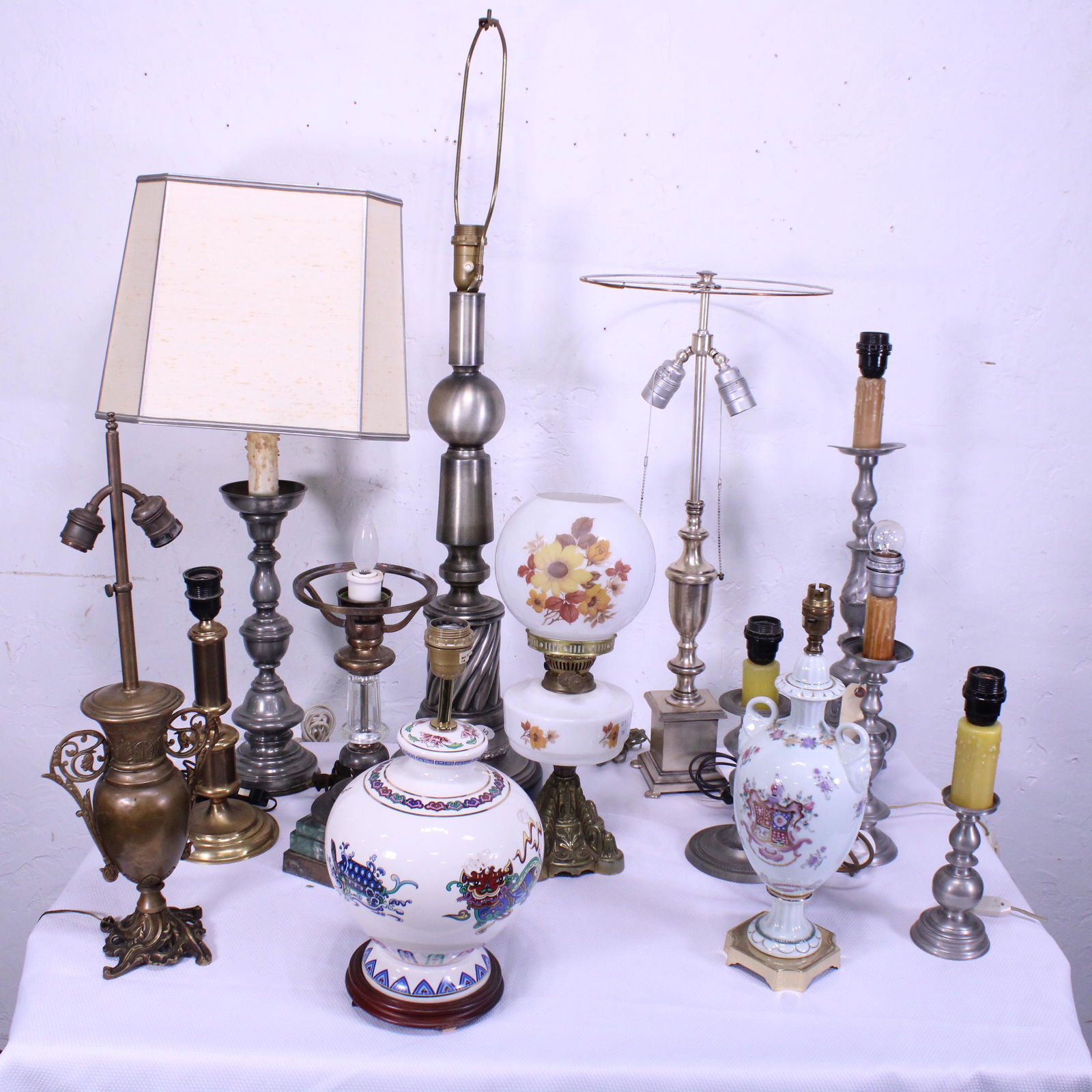 Collection of 13 Assorted Table Lamps (1 of 7)
