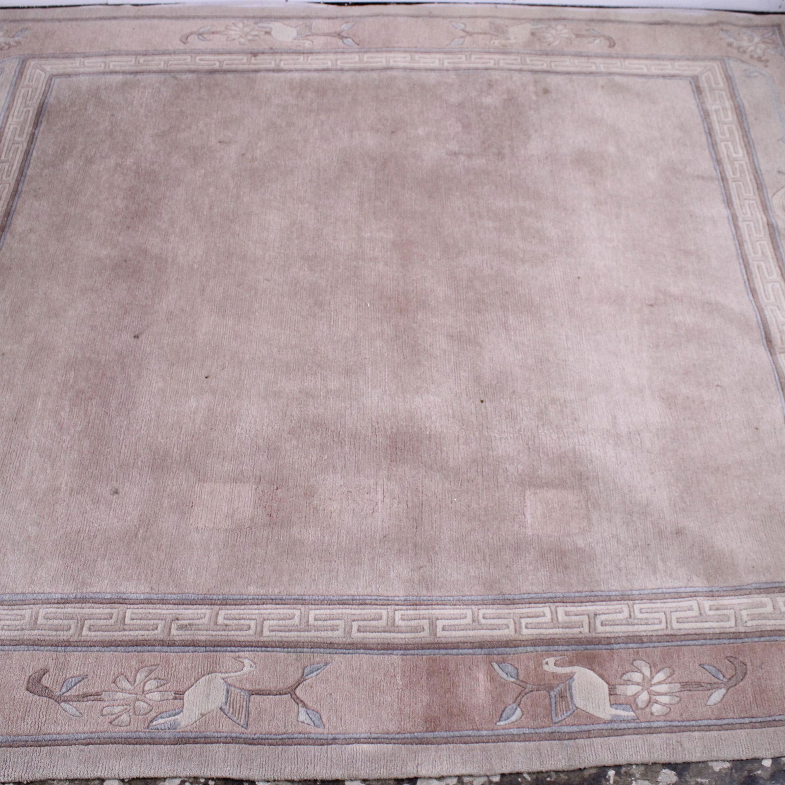Light Beige & Soft Blue European Estate Rug (1 of 6)