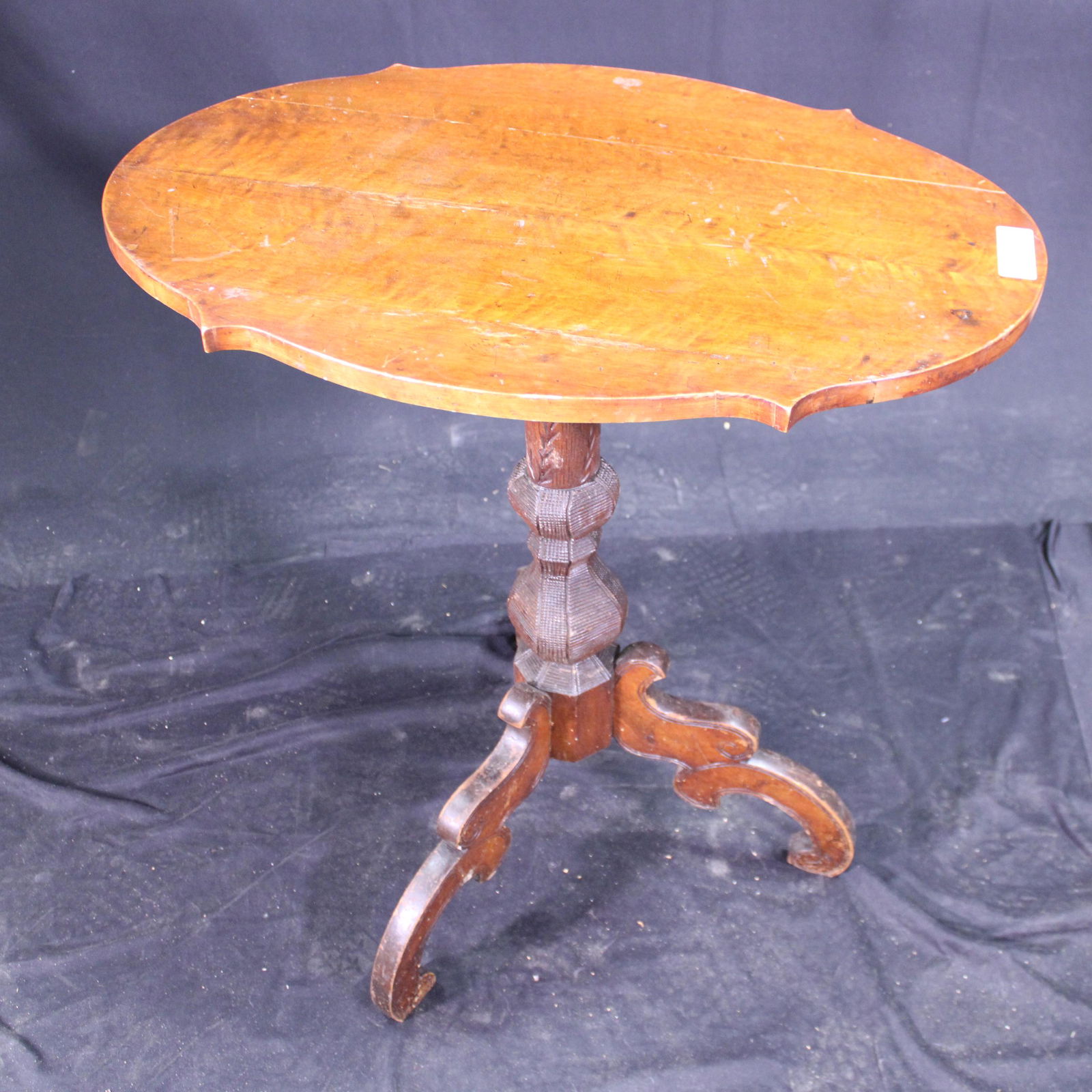 Swedish Occasional Table with Shaped Top (1 of 3)