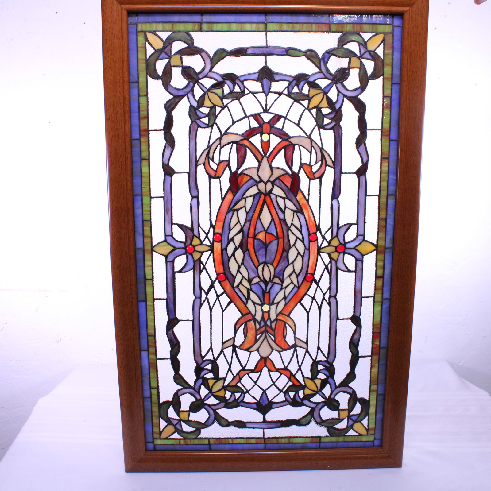 New Stained Glass Window - Multi Color #2 - 38 x 23 (1 of 4)