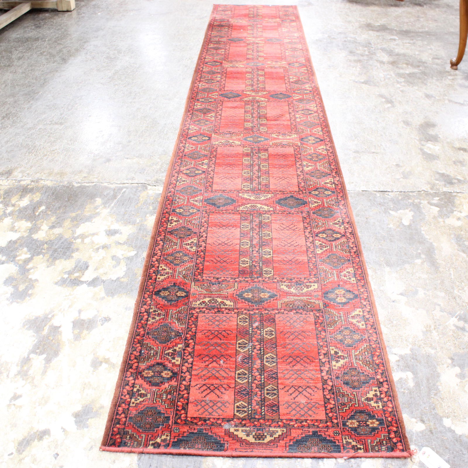 European Estate Runner Rug - Red & Black (1 of 5)