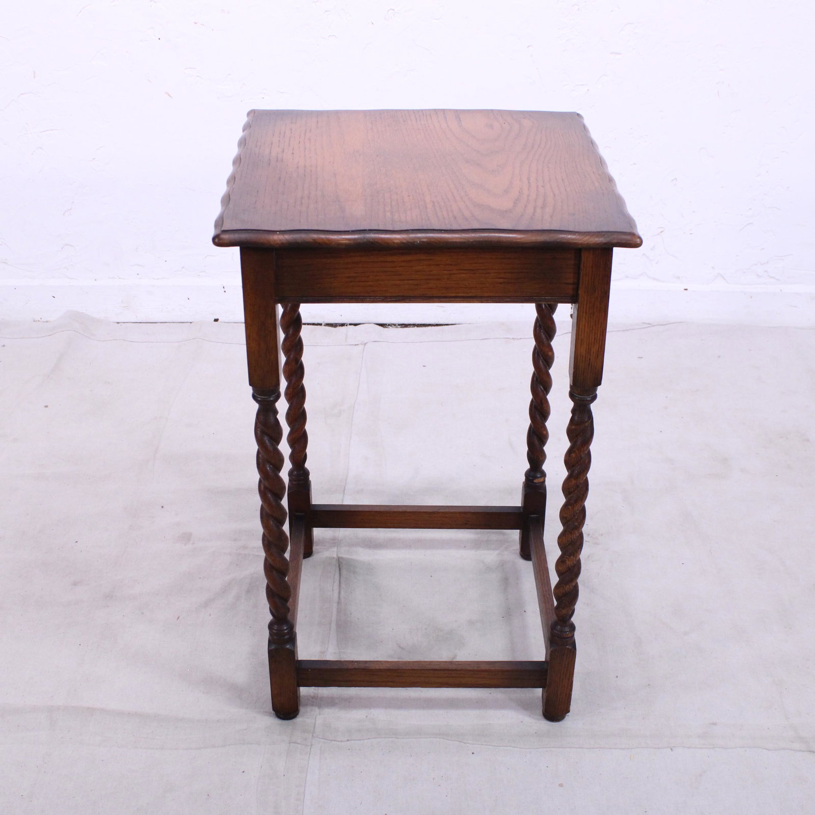 Rectangular Barley Twist Occasional Table: Small Barley Twist Occasional Table - 27 in tall x 18 x 18