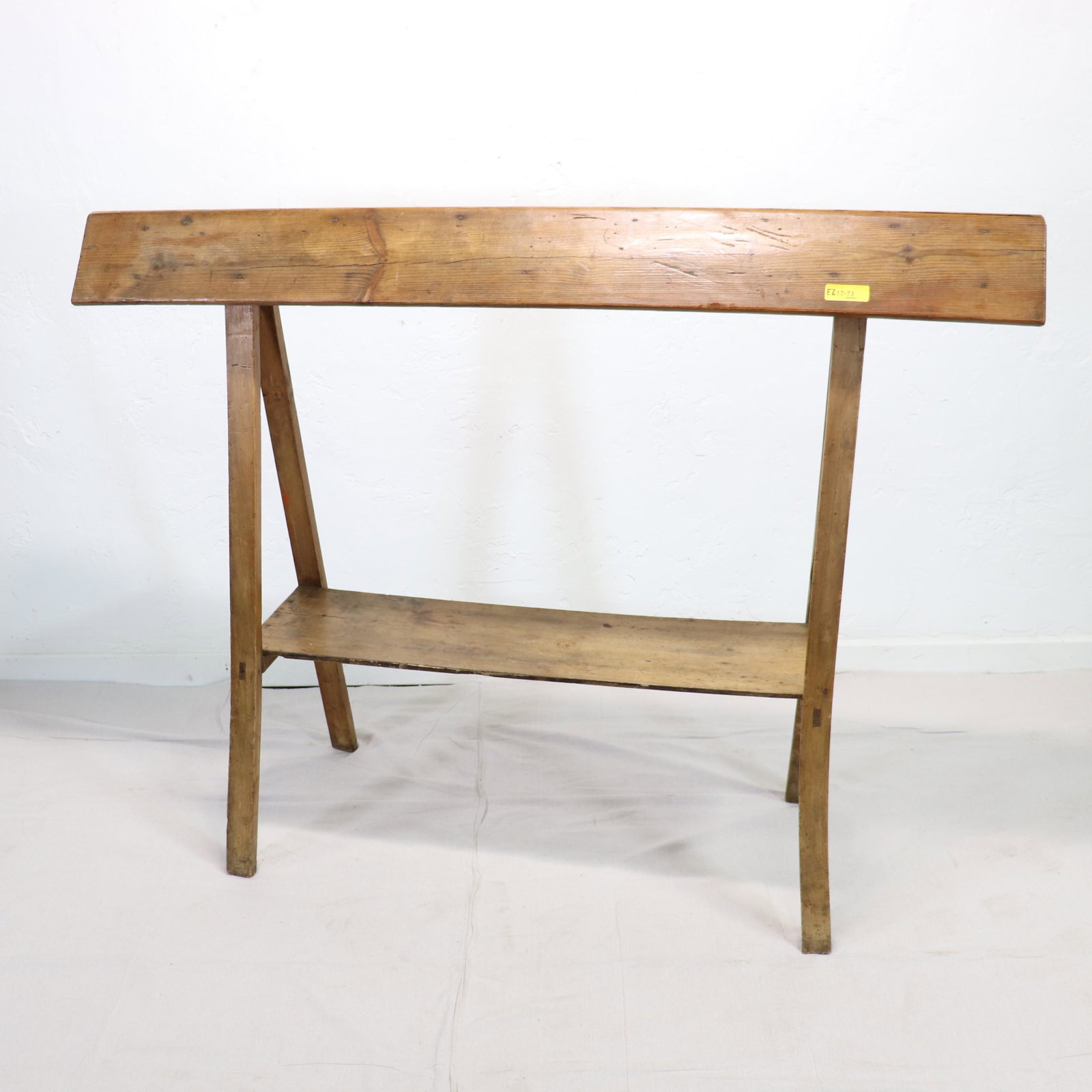 Pine Saddle Stand from England: Pine Saddle Stand 48 in tall x 64 x 22