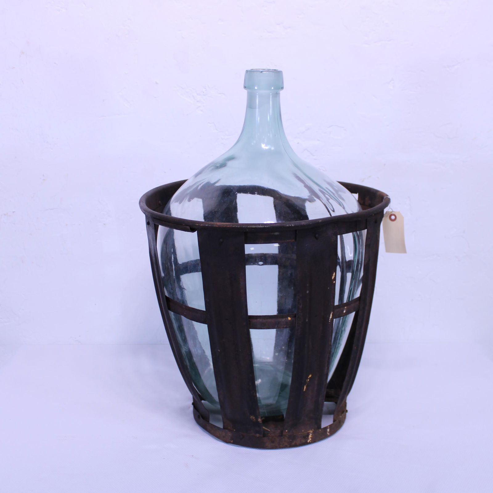 Demijohn / Carboy /  Bottle in Metal Basket #3 (1 of 3)