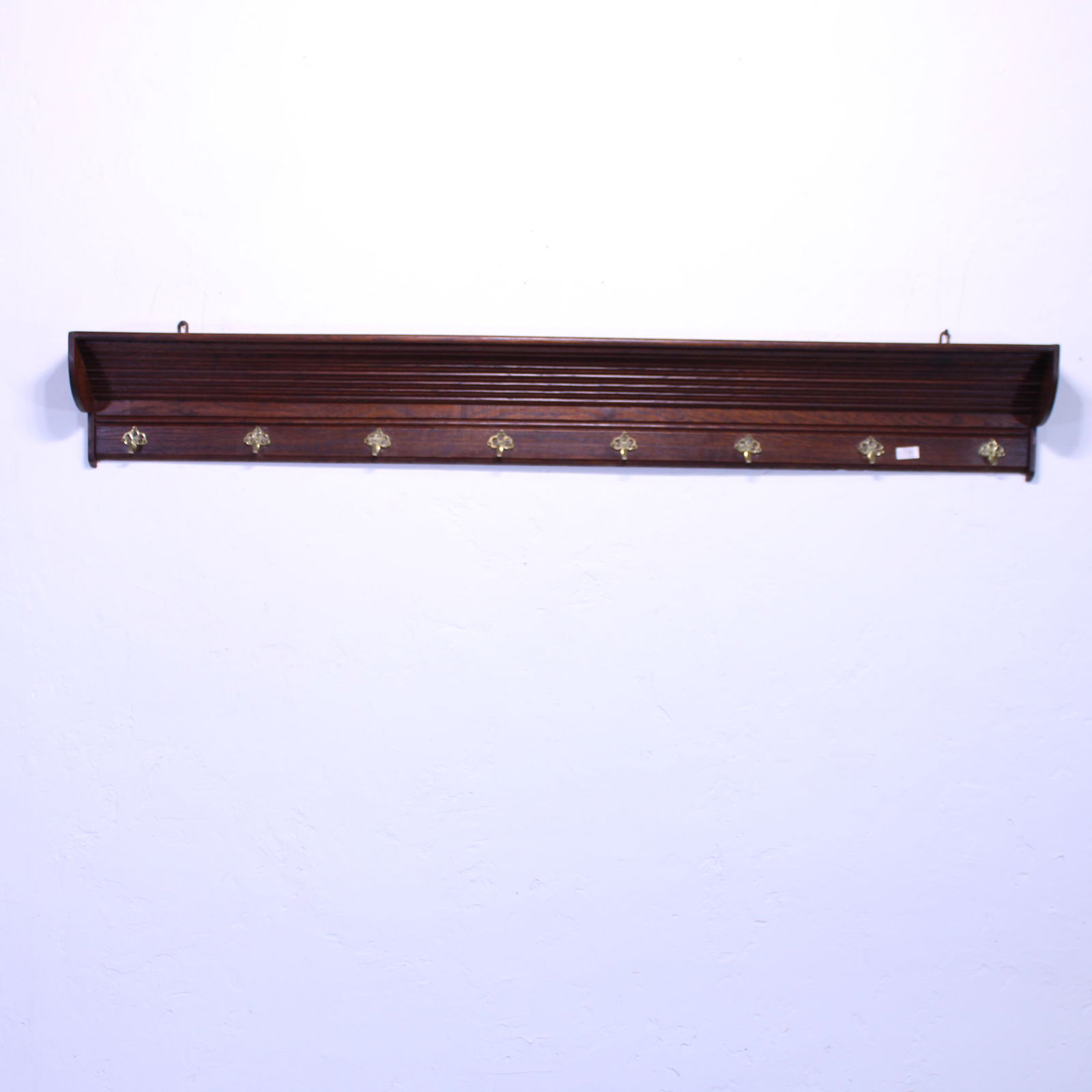 Long Wall Shelf with Hooks #2 (1 of 5)