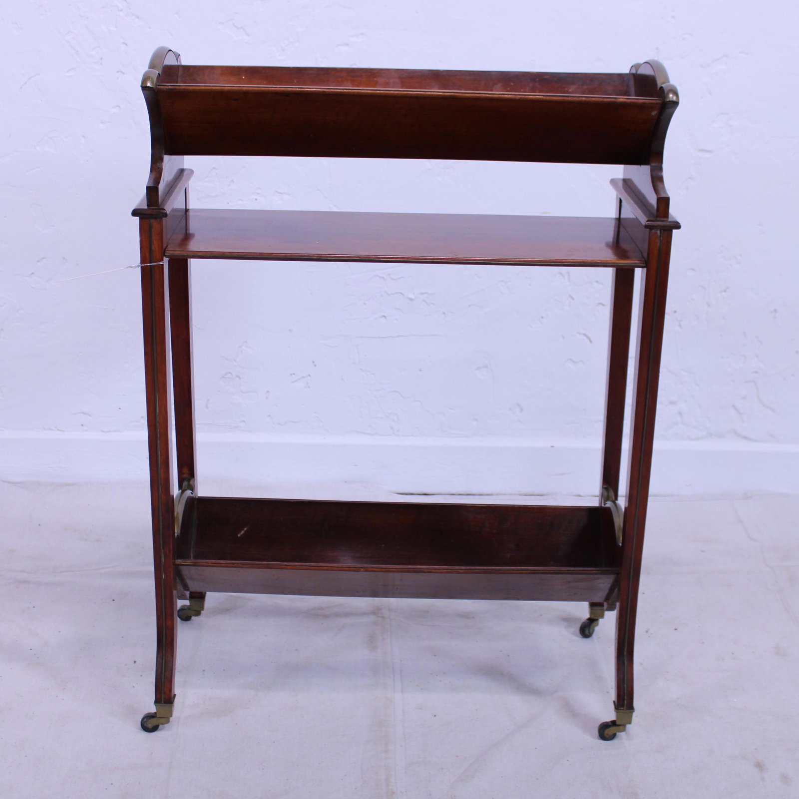 Book Tough With Metal Fittings: Book Trough With Metal Fittings - 31 in tall x 23 x 9
