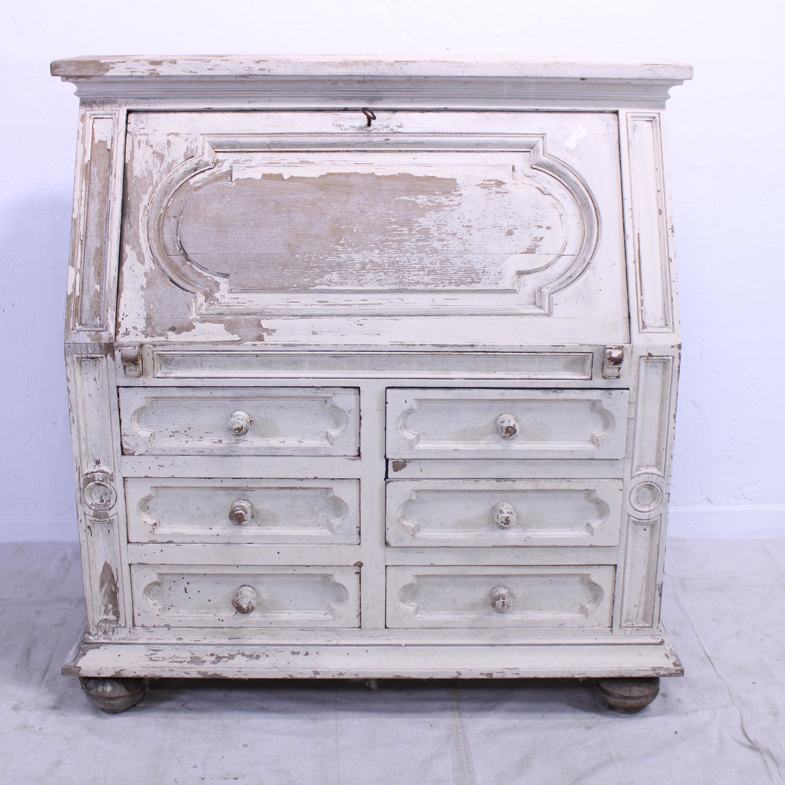 Drop Front Desk With Chippy Paint (1 of 7)