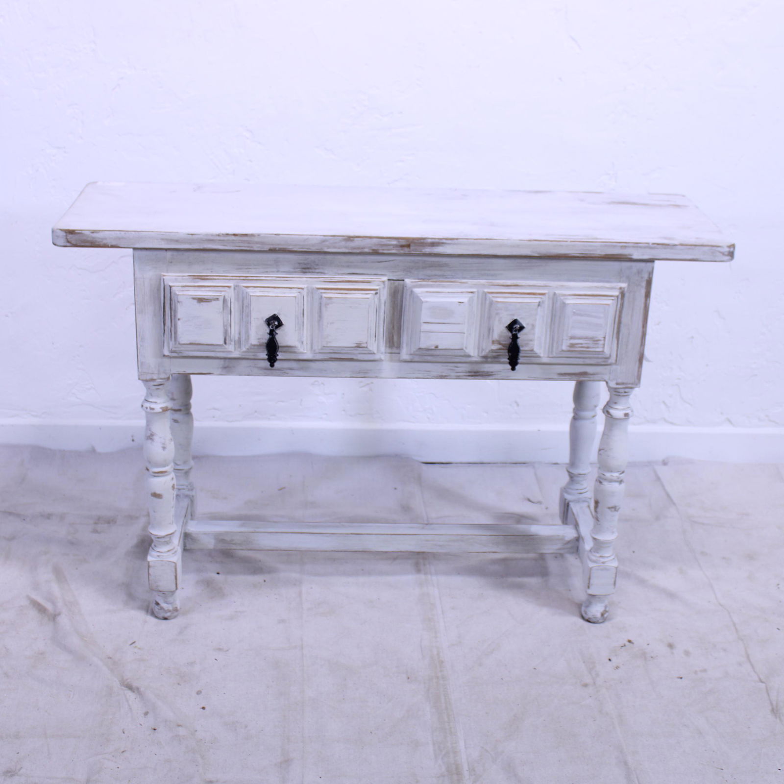 2 Drawer Painted Hall Table (1 of 4)