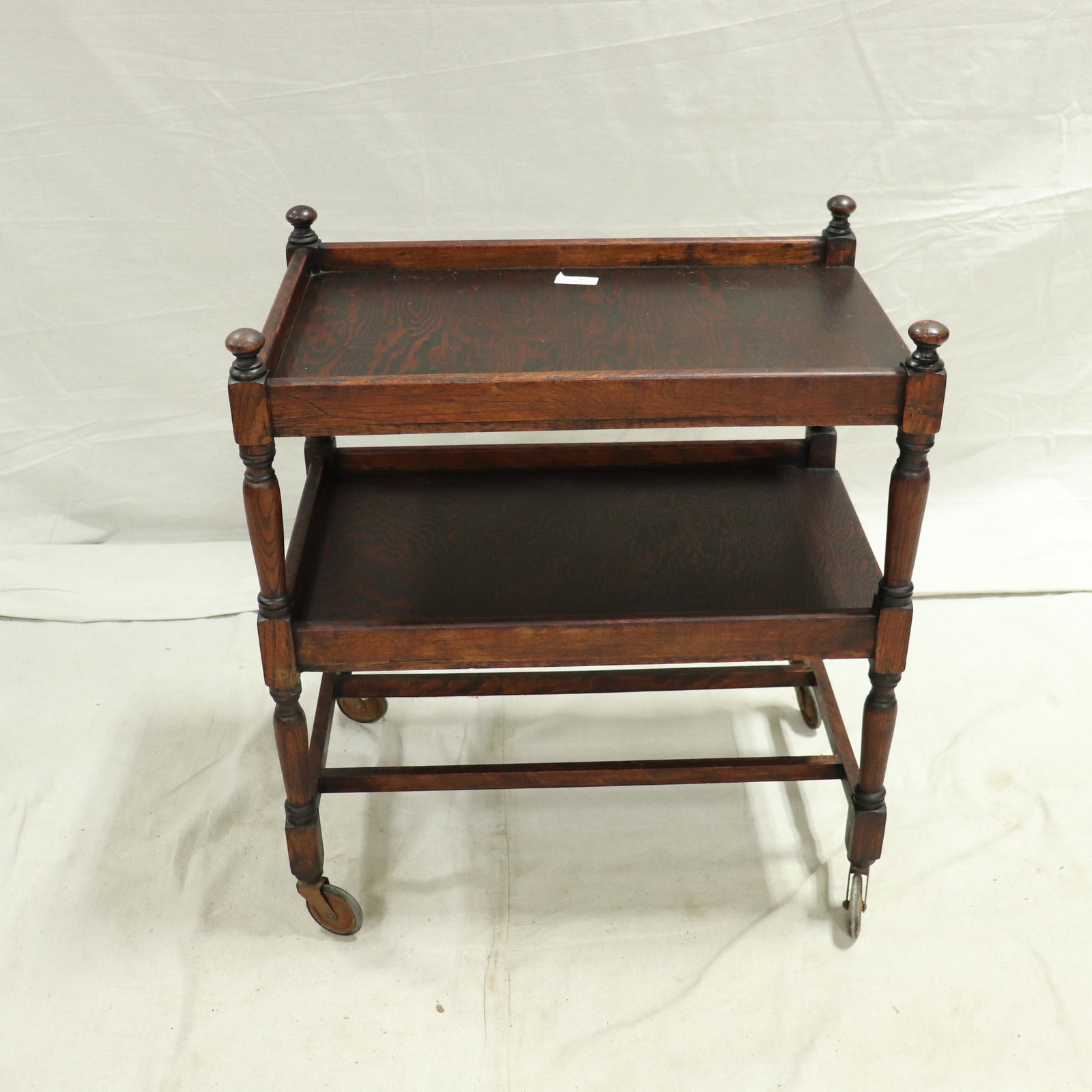 British Mahogany Trolley #2: British Mahogany Trolley - 30 in tall x 28 x 19