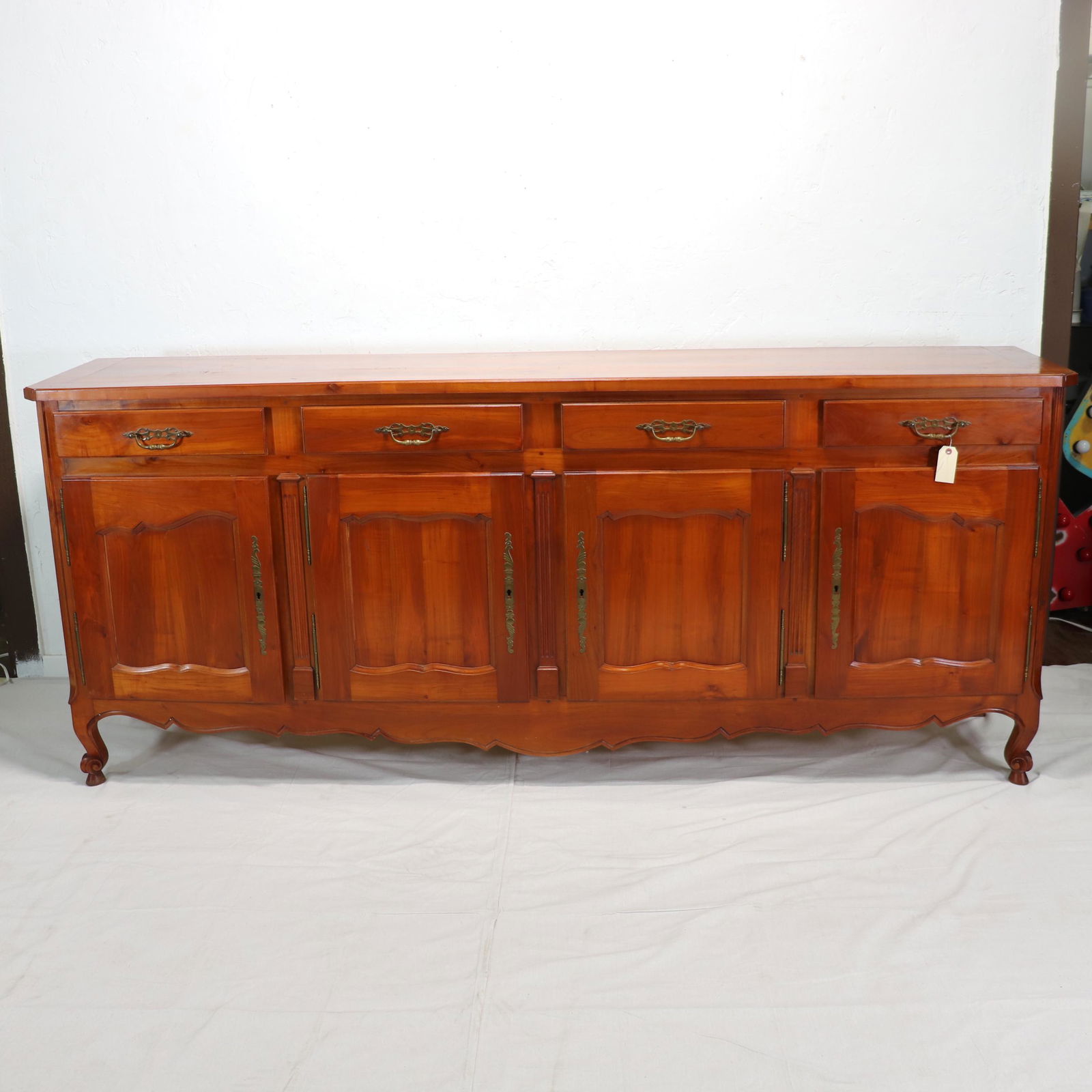 Louis XV Style French Sideboard in Cherry (1 of 10)