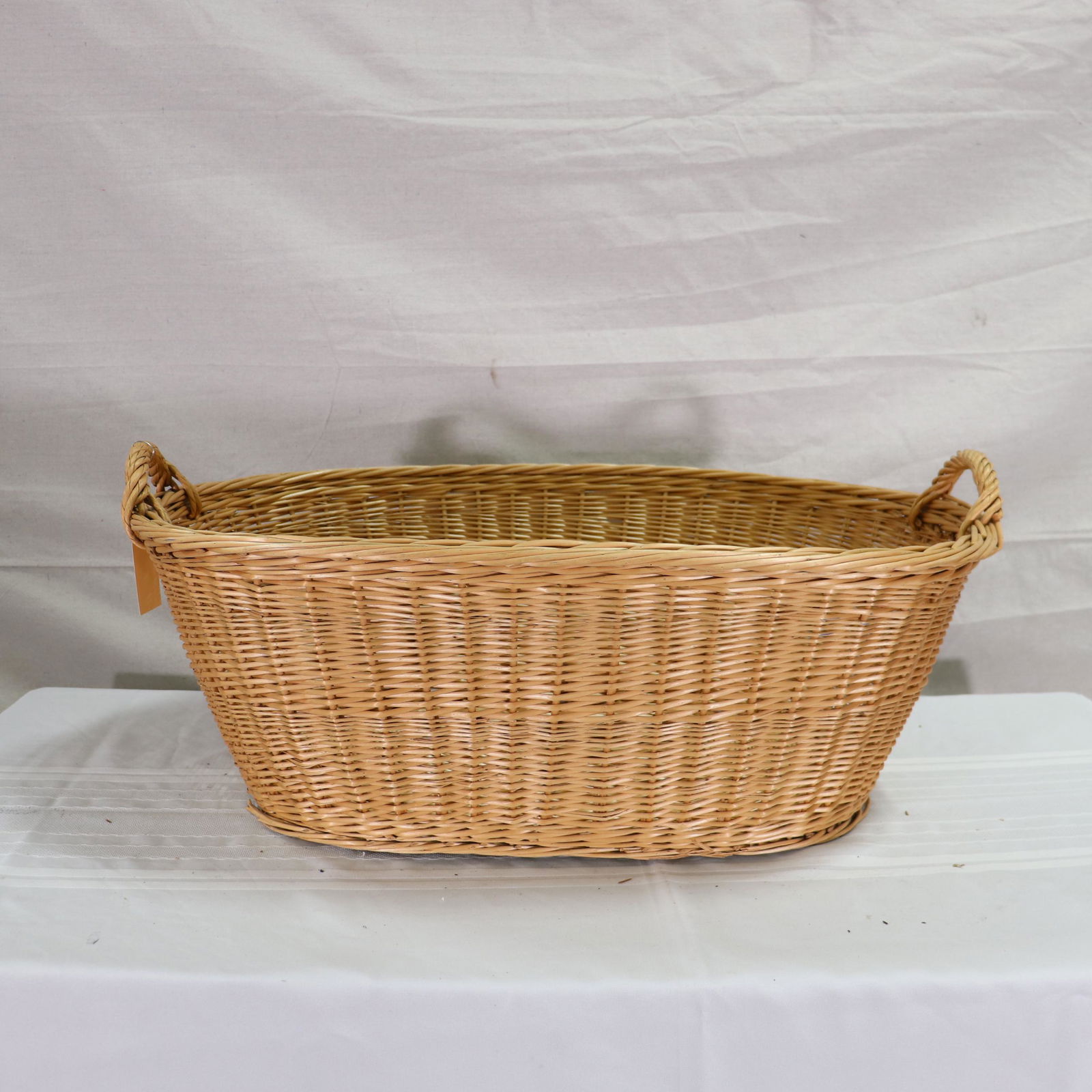 Woven Oval European Market Basket #1 (1 of 5)