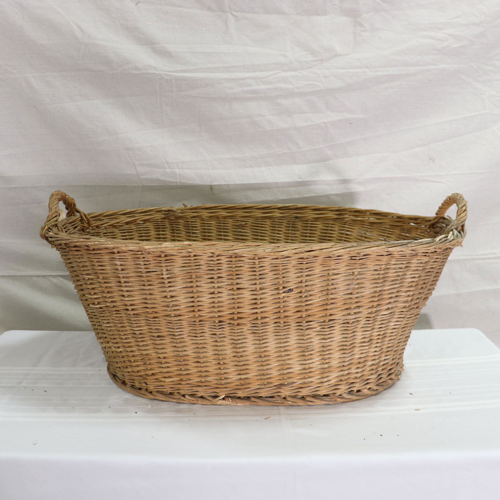 Woven Oval European Market Basket #2 (1 of 4)
