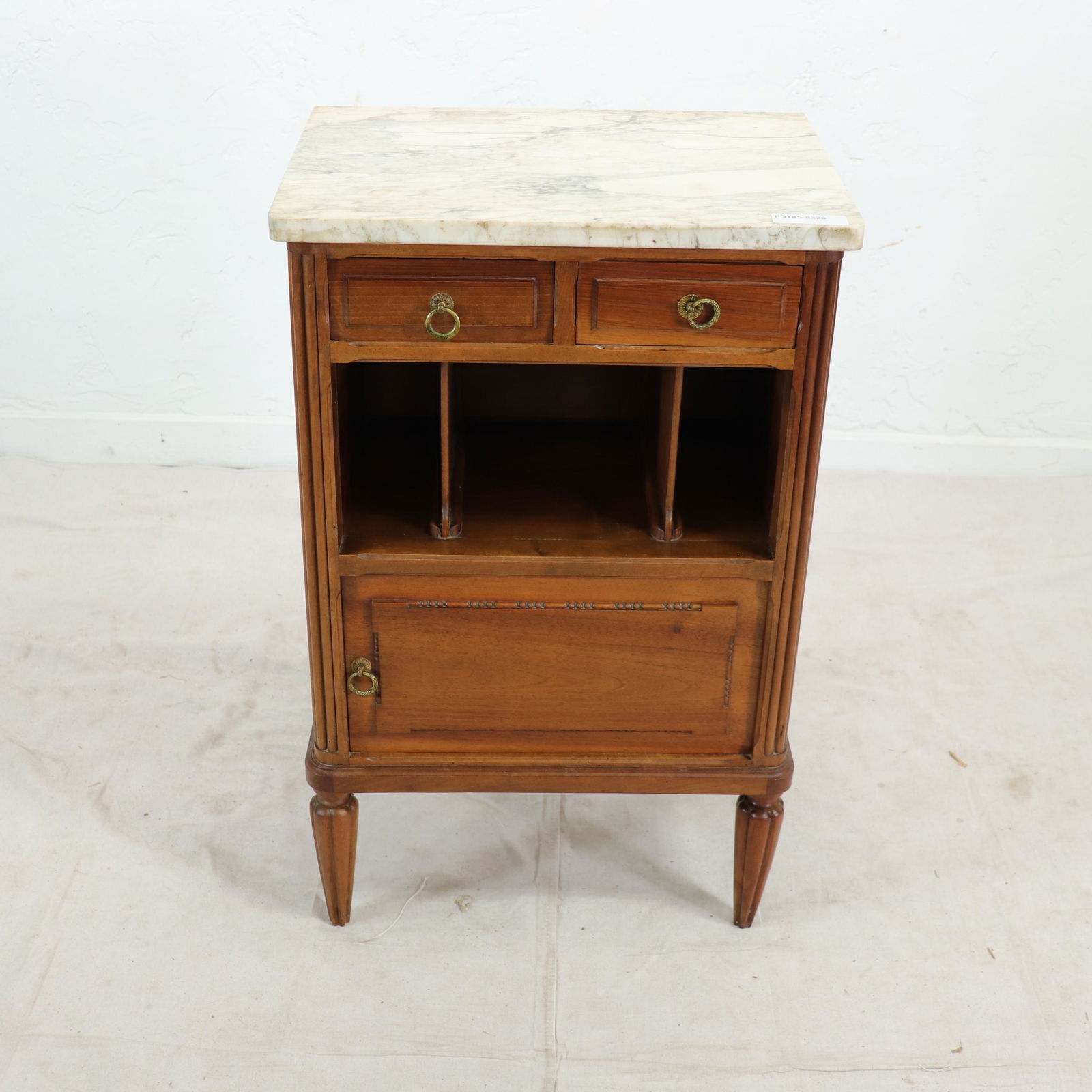 French Louis XVI Style Pot Cupboard in Walnut (1 of 6)