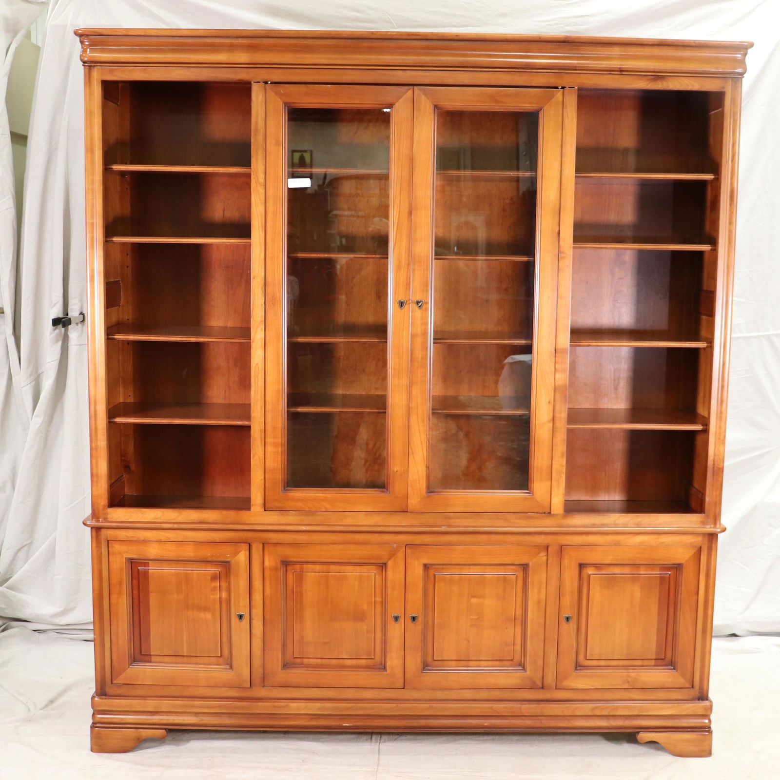French Louis Phillipe Style Bookcase / Bibliotheque (1 of 6)