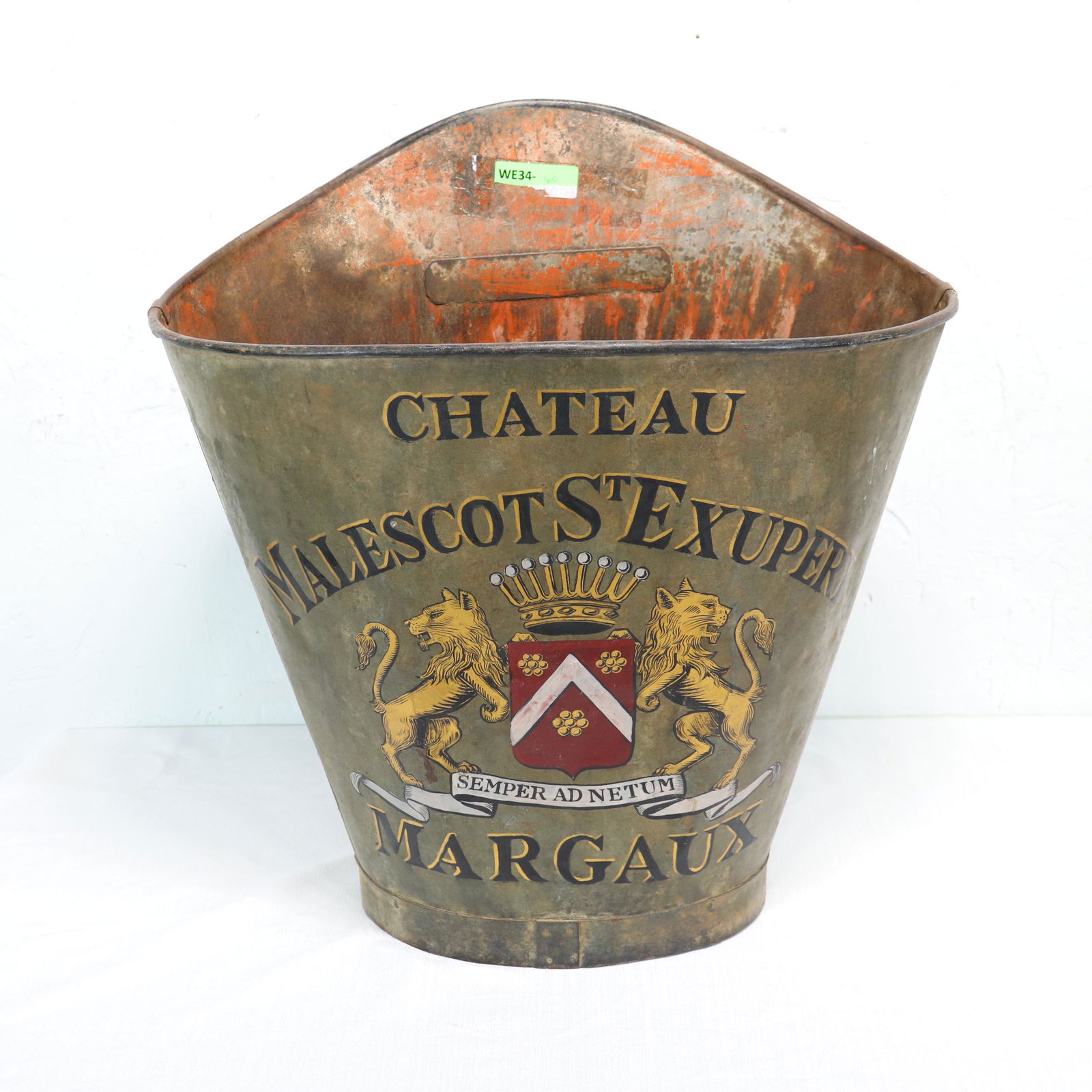 French Painted Zinc Grape Hod #2 (1 of 5)