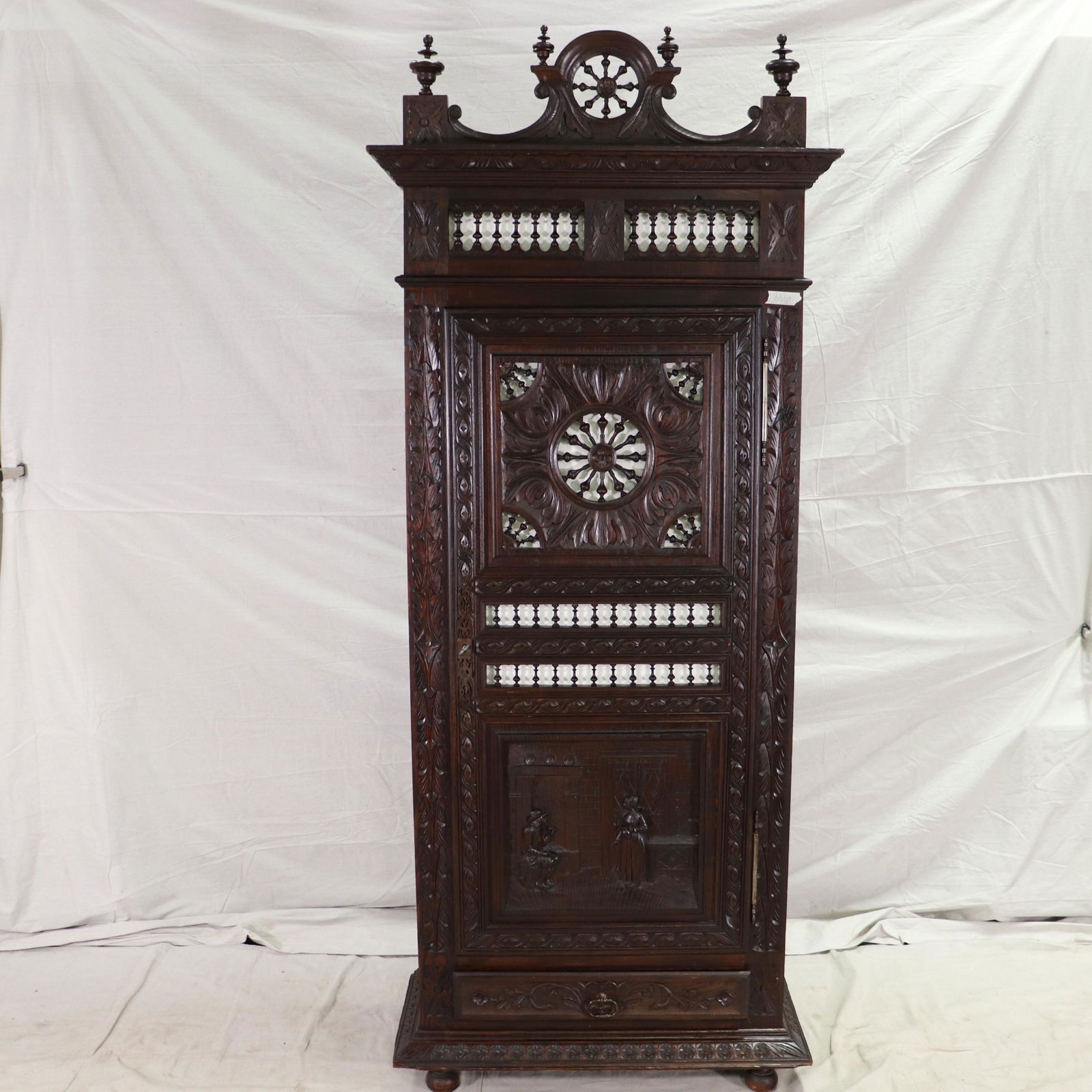 French Breton Style Single Door Robe (1 of 6)