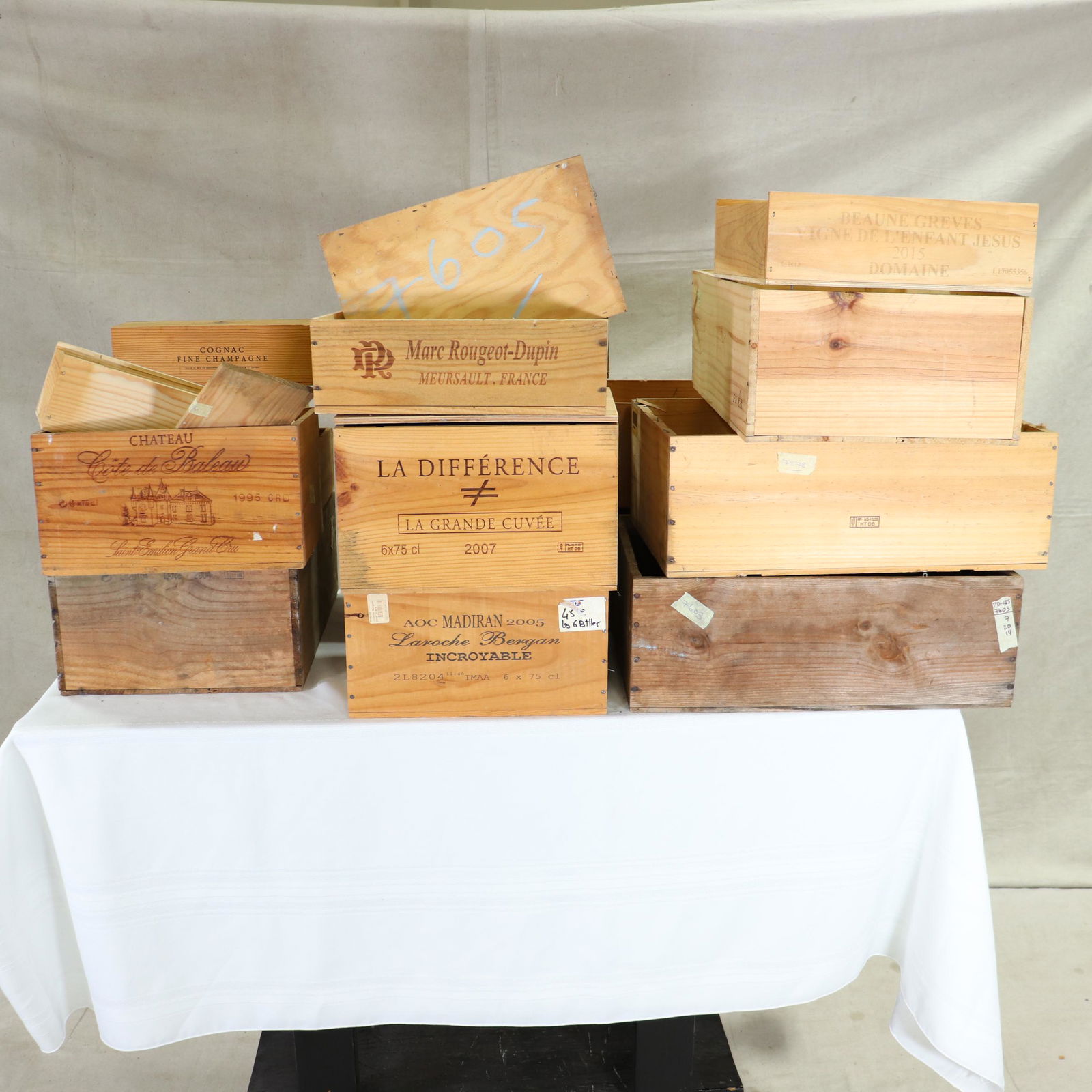 Assorted French Pine Boxes (1 of 9)