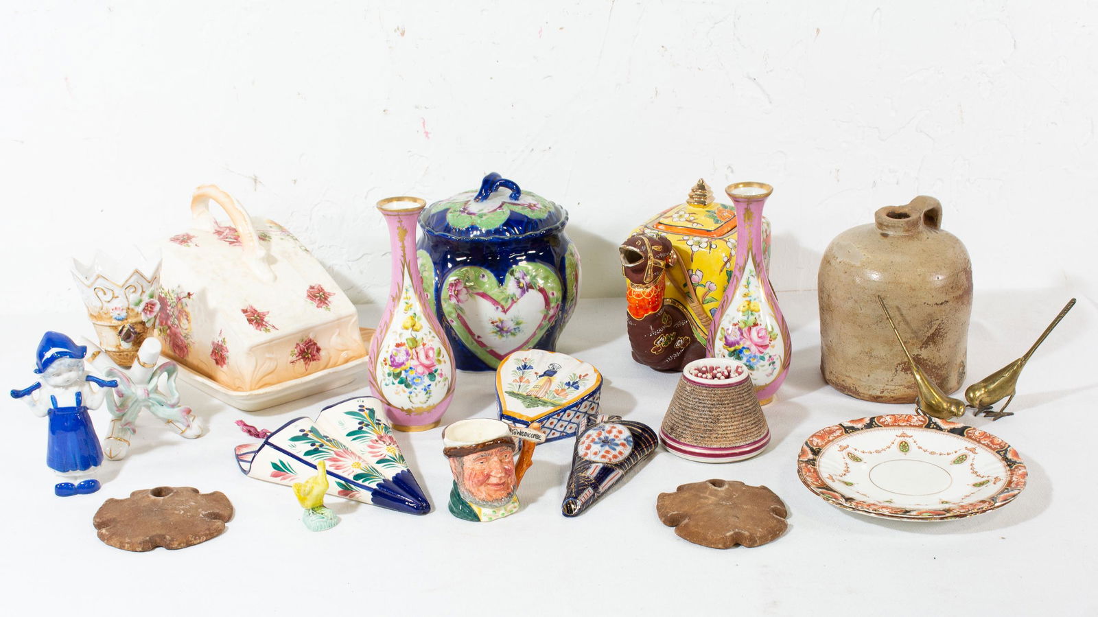 20pcs Assorted Estate Items - Cheese Dish, Pot, Etc. (1 of 3)