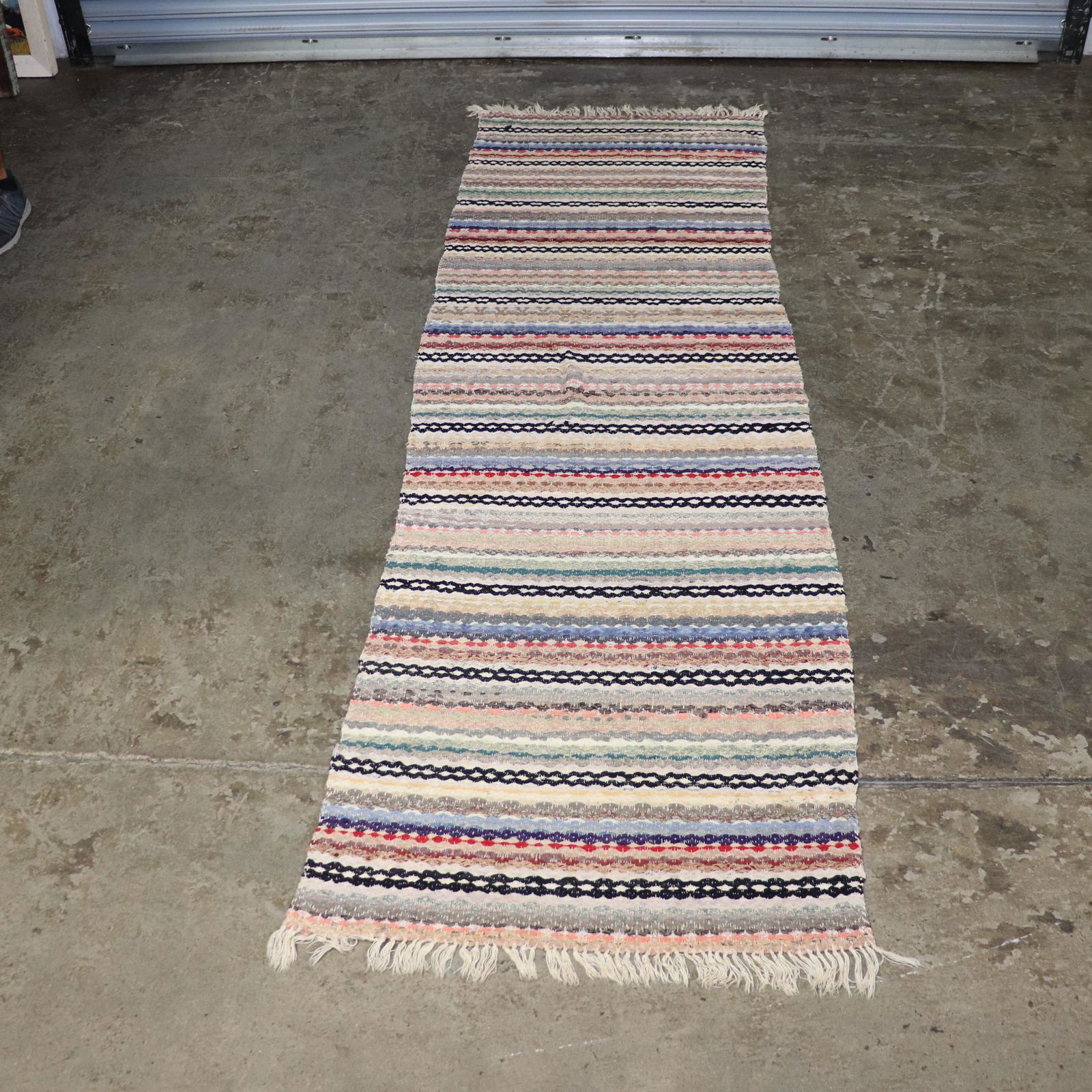 Vintage Swedish Rag Rug - Multicolor #3 (1 of 4)