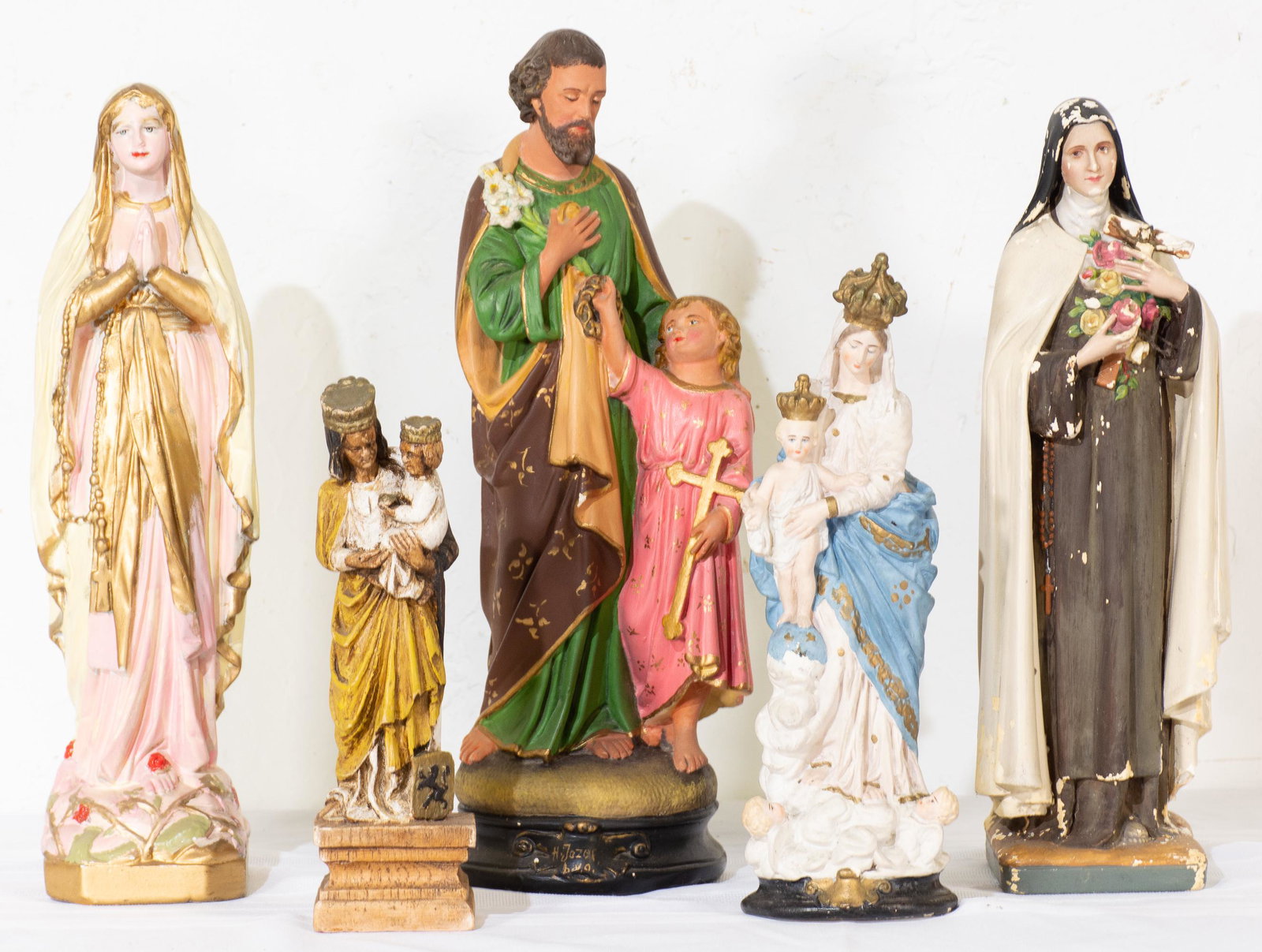 5 Religious Figures Of Joseph & Mary (1 of 2)