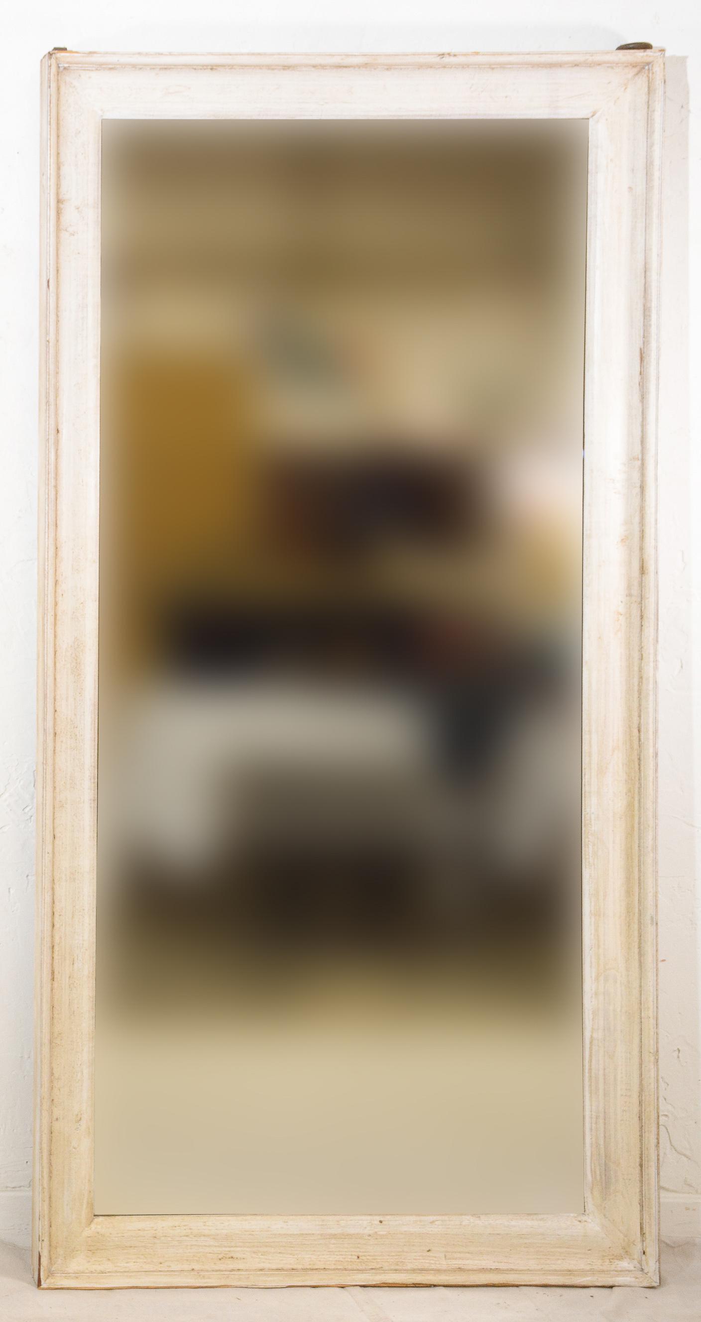 Large Painted Wood Frame Mirror #2 (1 of 3)