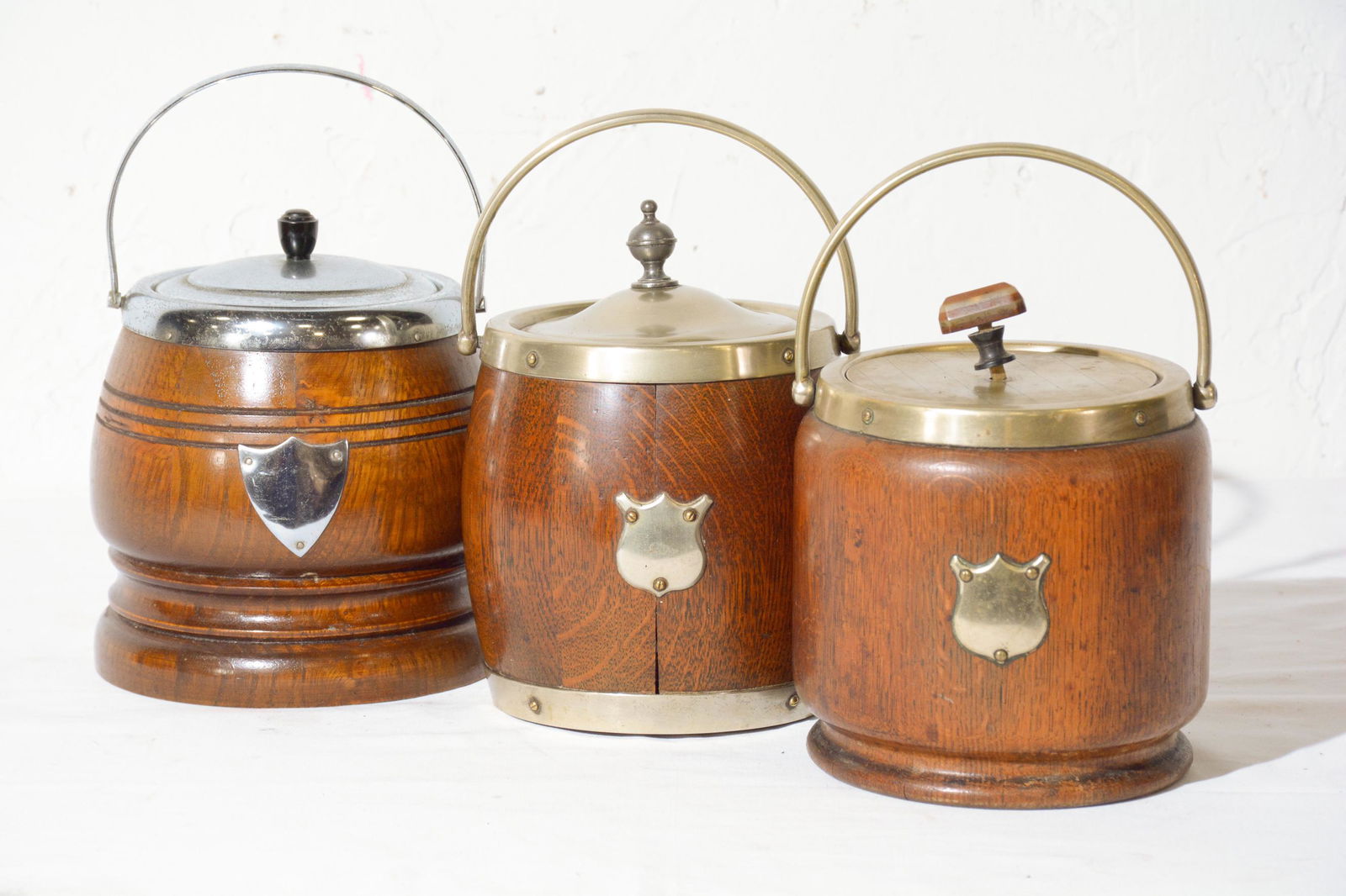 Trio of British Biscuit Barrels #2 (1 of 3)