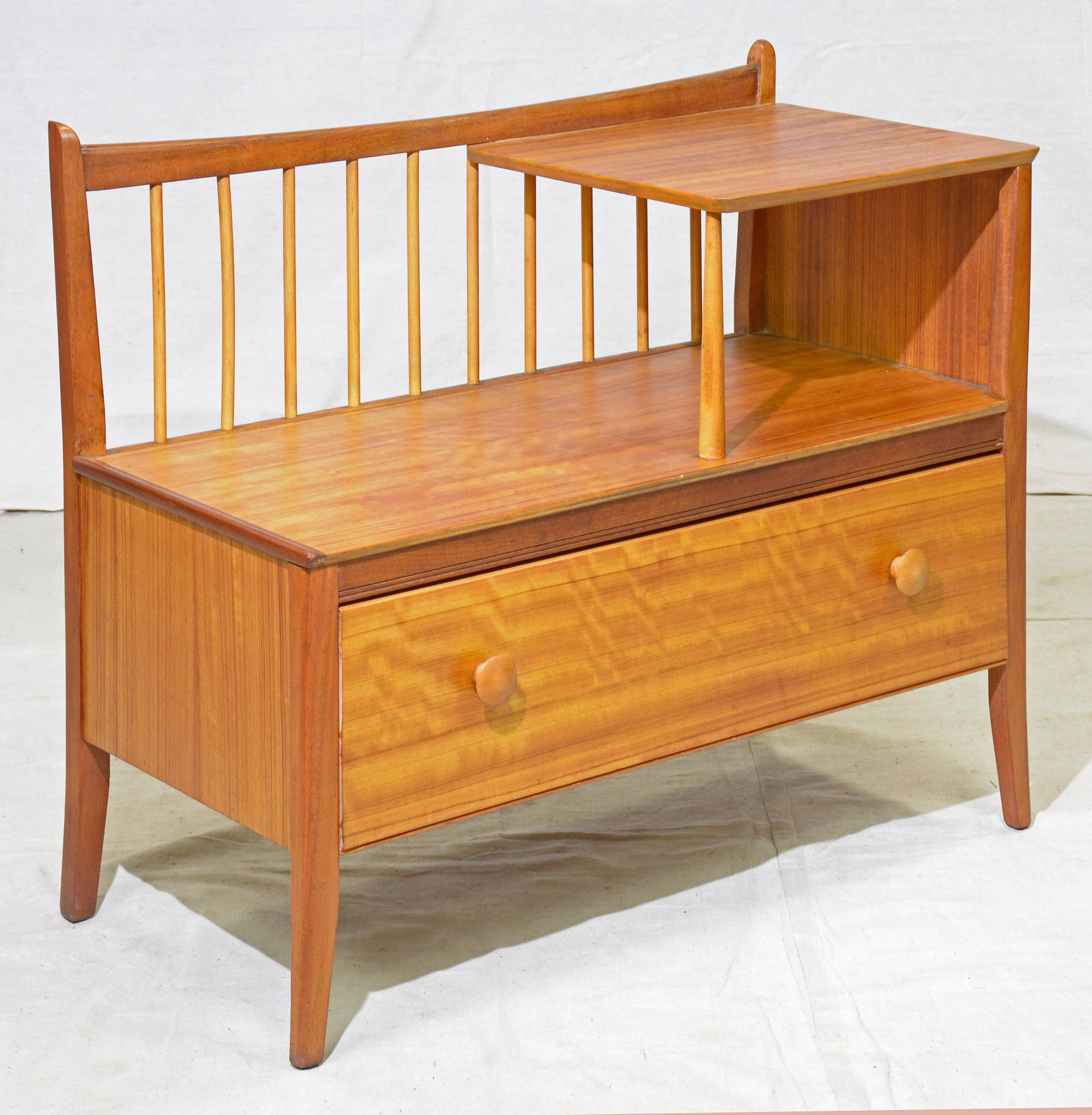 Mid Century Modern Telephone Bench / Table - Oct 26, 2020 | Gallery