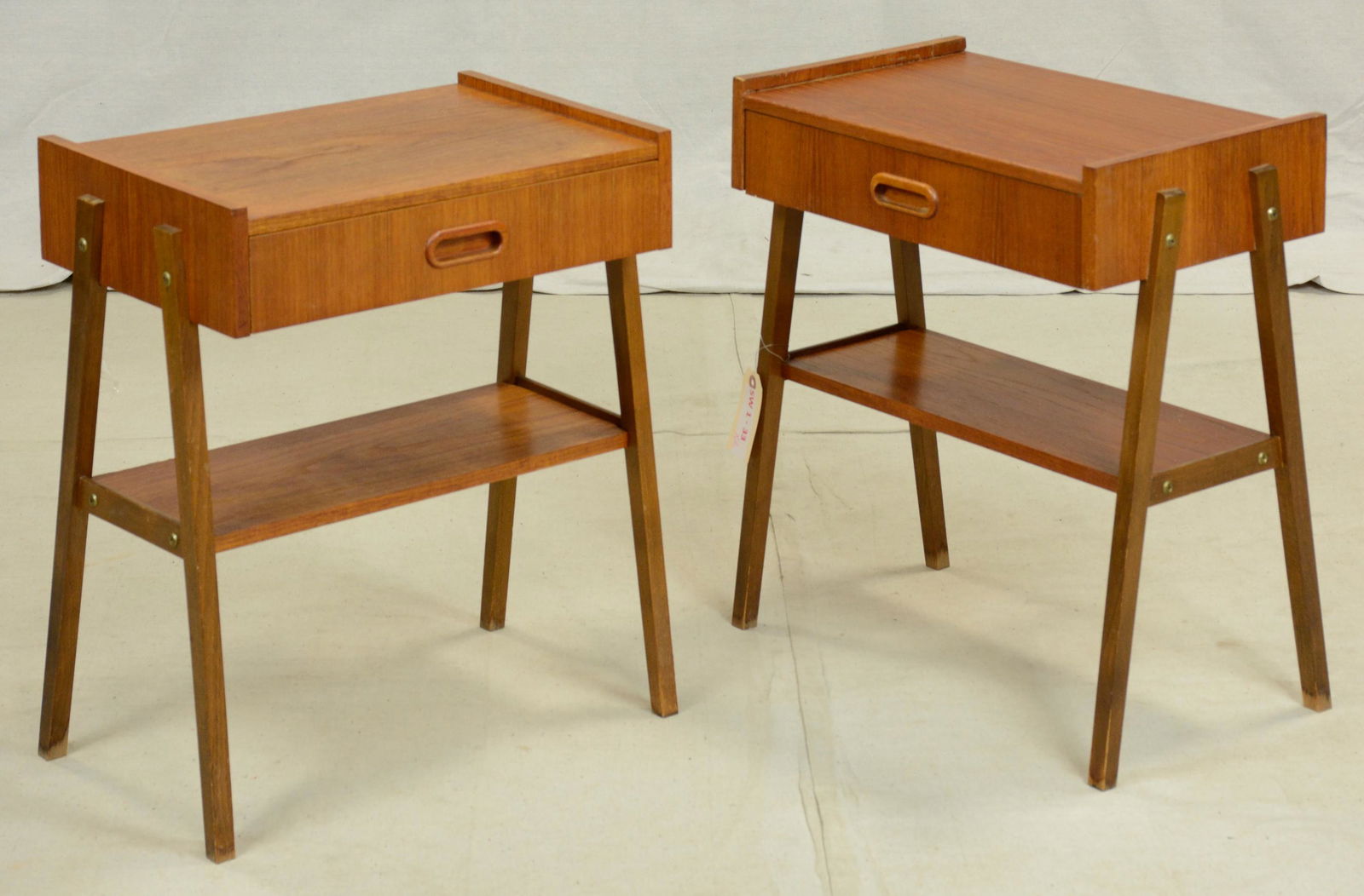 Pair of Scandinavian Mid Century Modern Night Stands (1 of 4)
