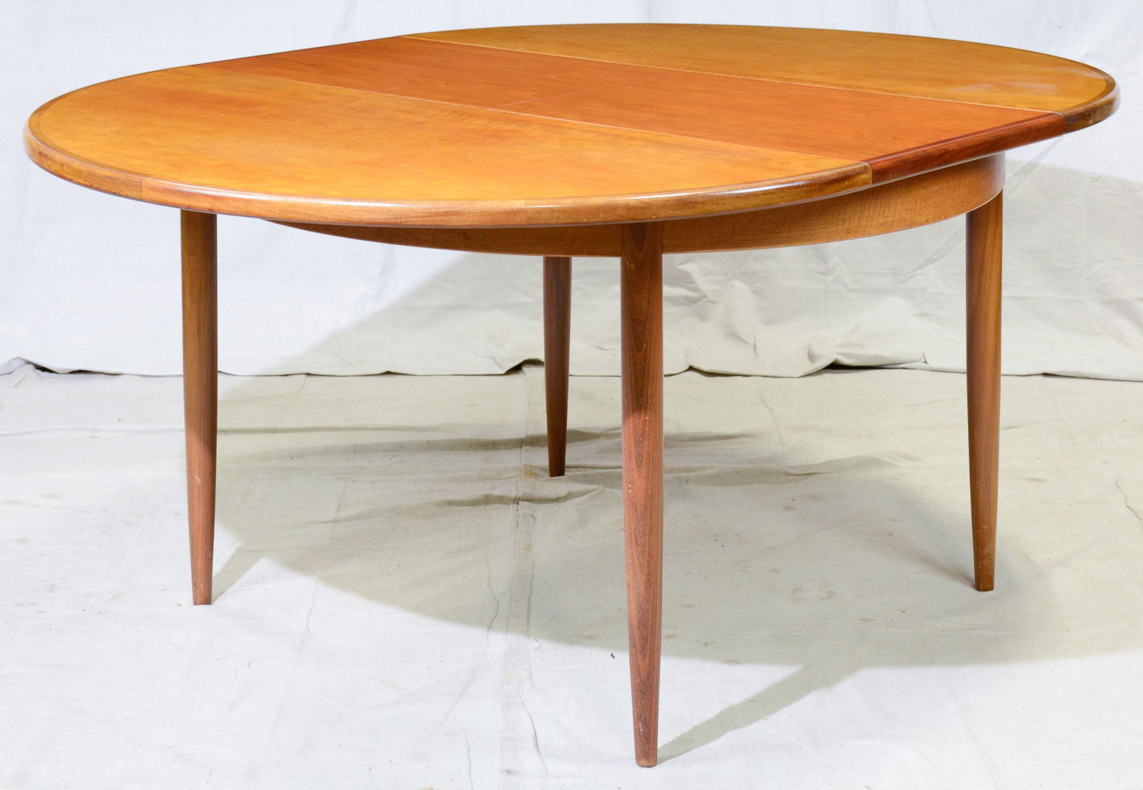Round Mid Century Modern Teak Dining Table By G-plan (1 of 3)