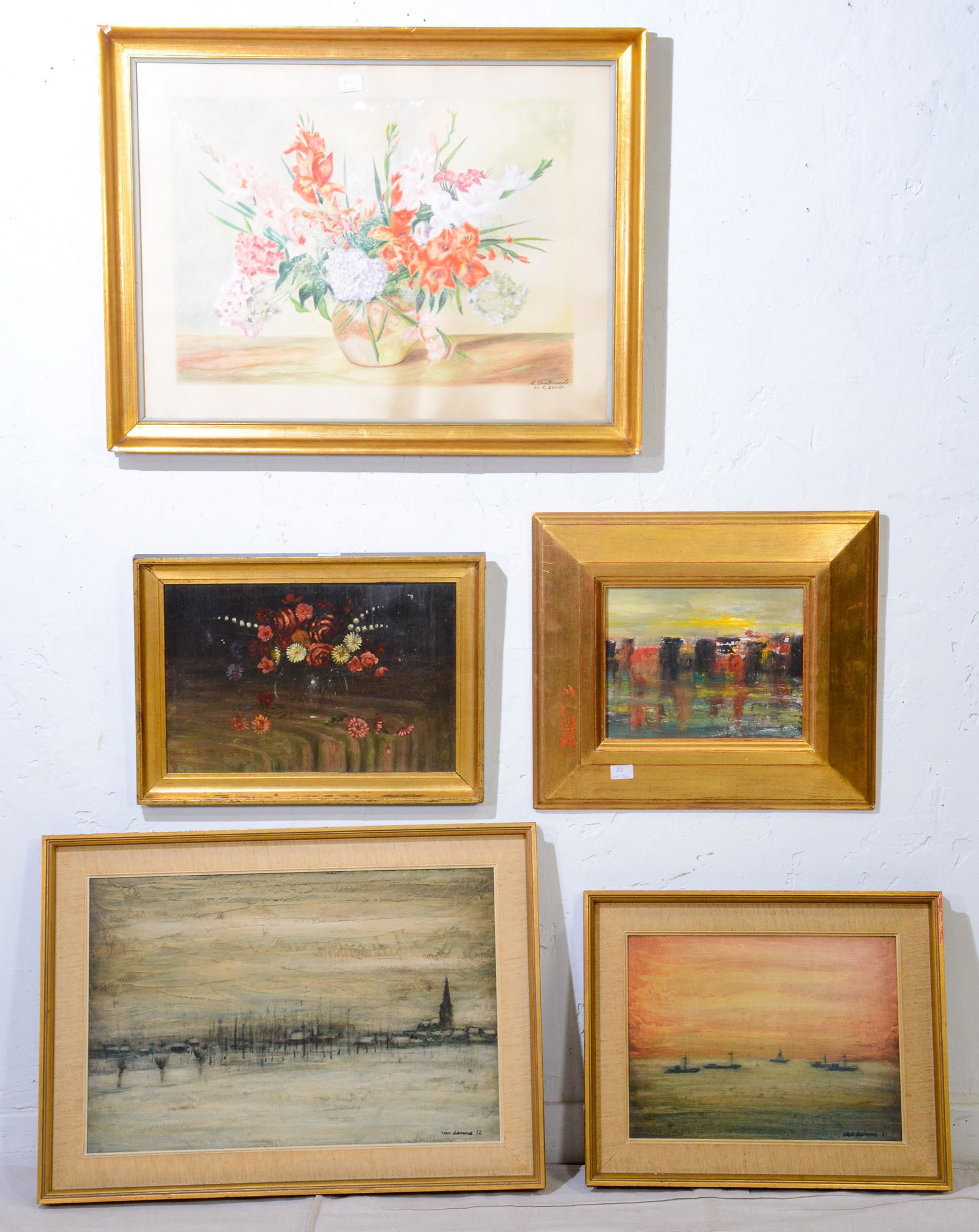 5pcs Assorted Framed Art (1 of 8)